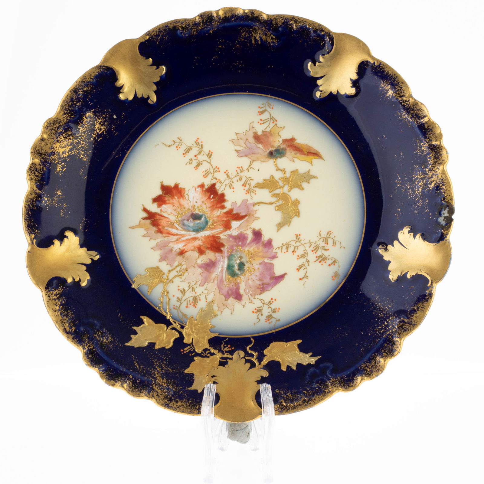 GOA LIMOGES FRENCH PORCELAIN CERAMIC ART NOUVEAU STYLE PLATE (1 of 3)