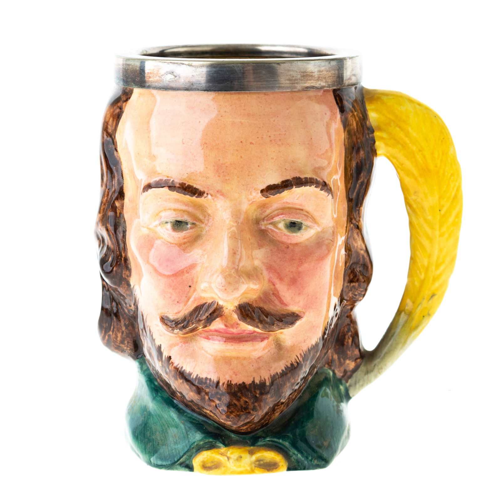 WILLIAM SHAKESPEARE CERAMIC PORCELAIN TOBY JUG (1 of 4)