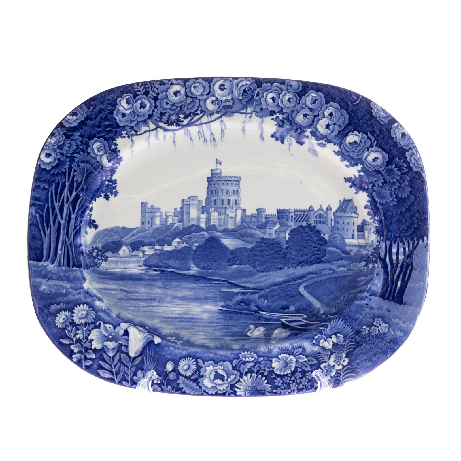 ENOCH WOODS CERAMIC PLATTER (1 of 2)