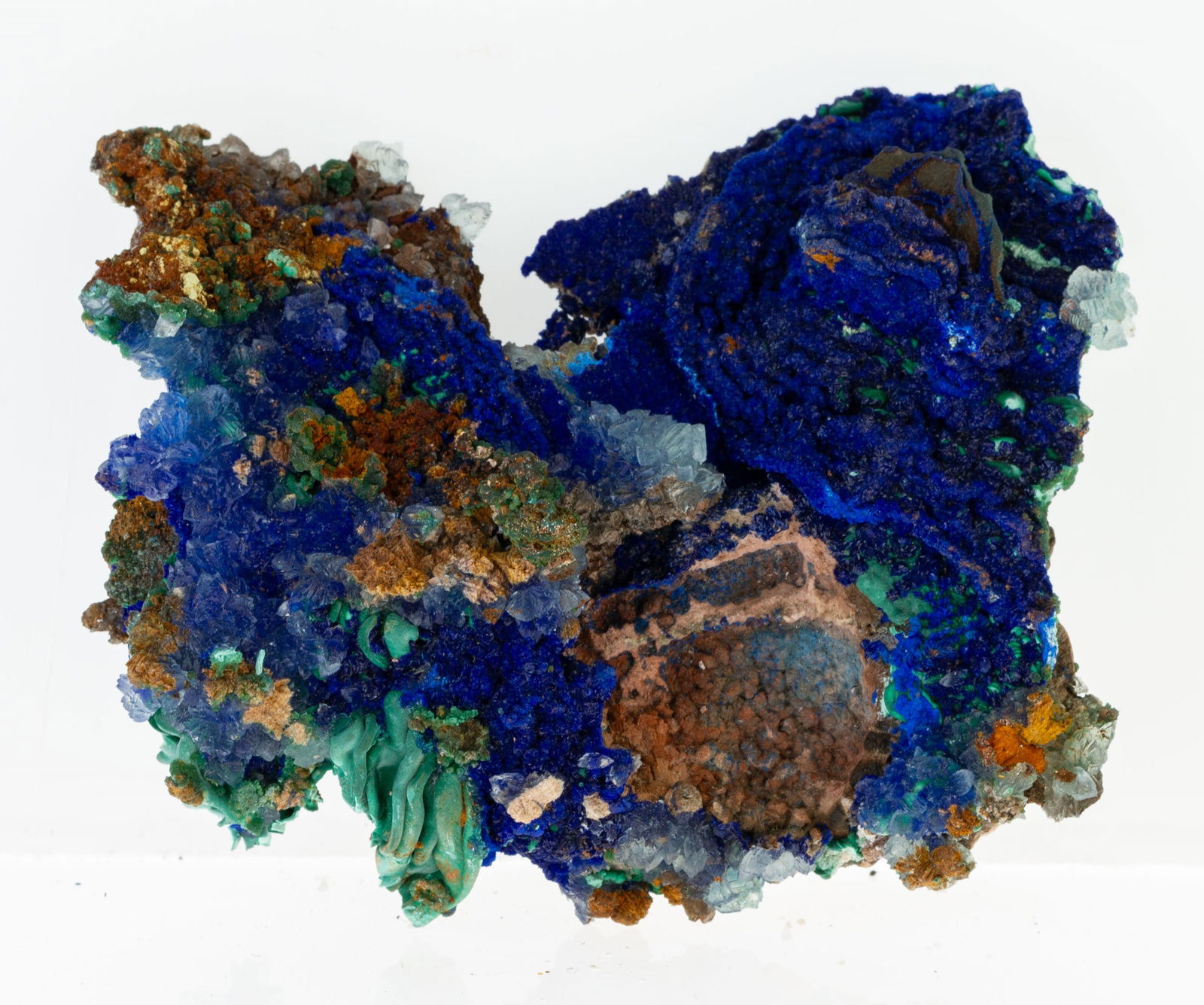 A NATURAL GEODE MINERAL CRYSTAL SPECIMEN (1 of 7)