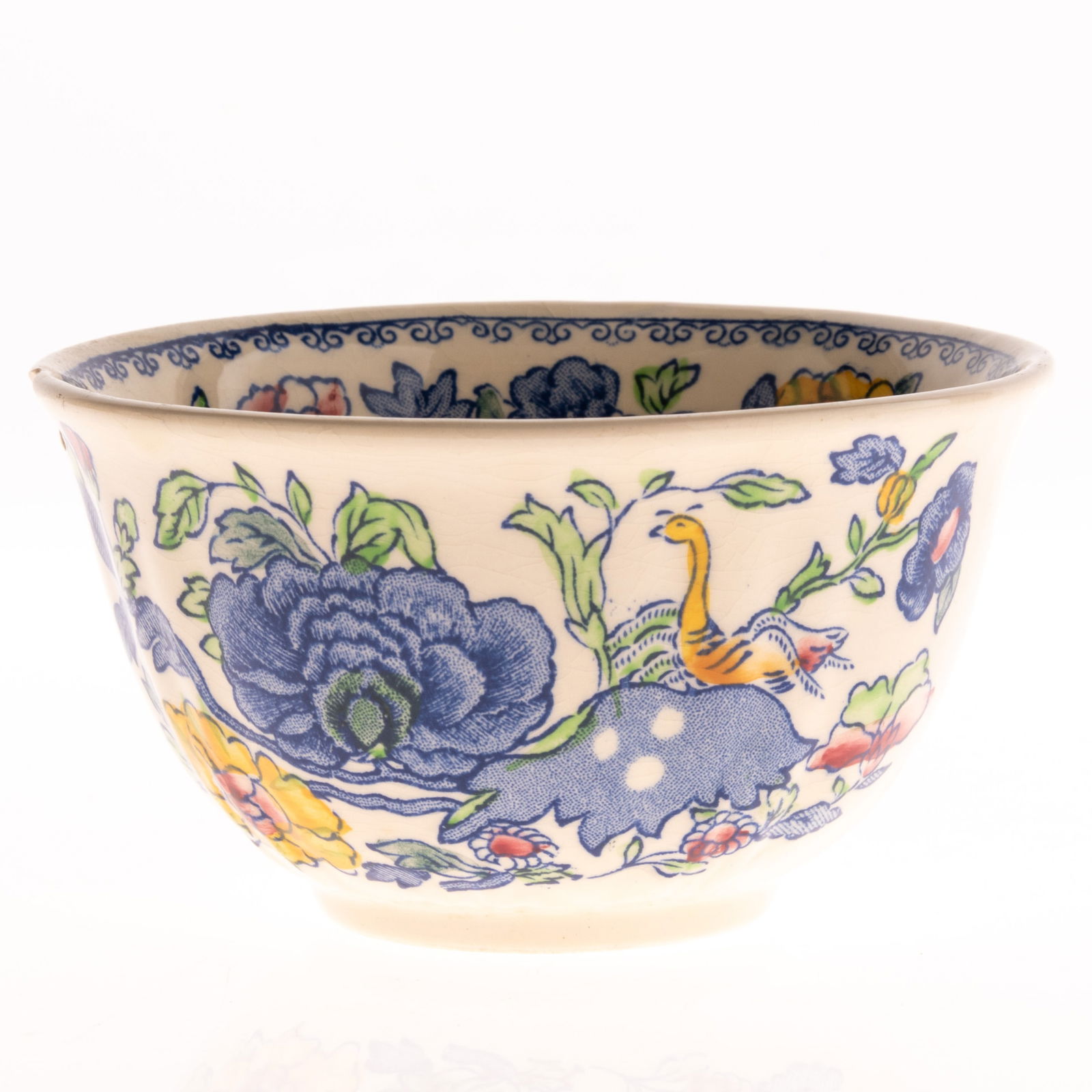 MASON'S IRONSTONE CERAMIC REGENCY PATTERN BOWL (1 of 3)
