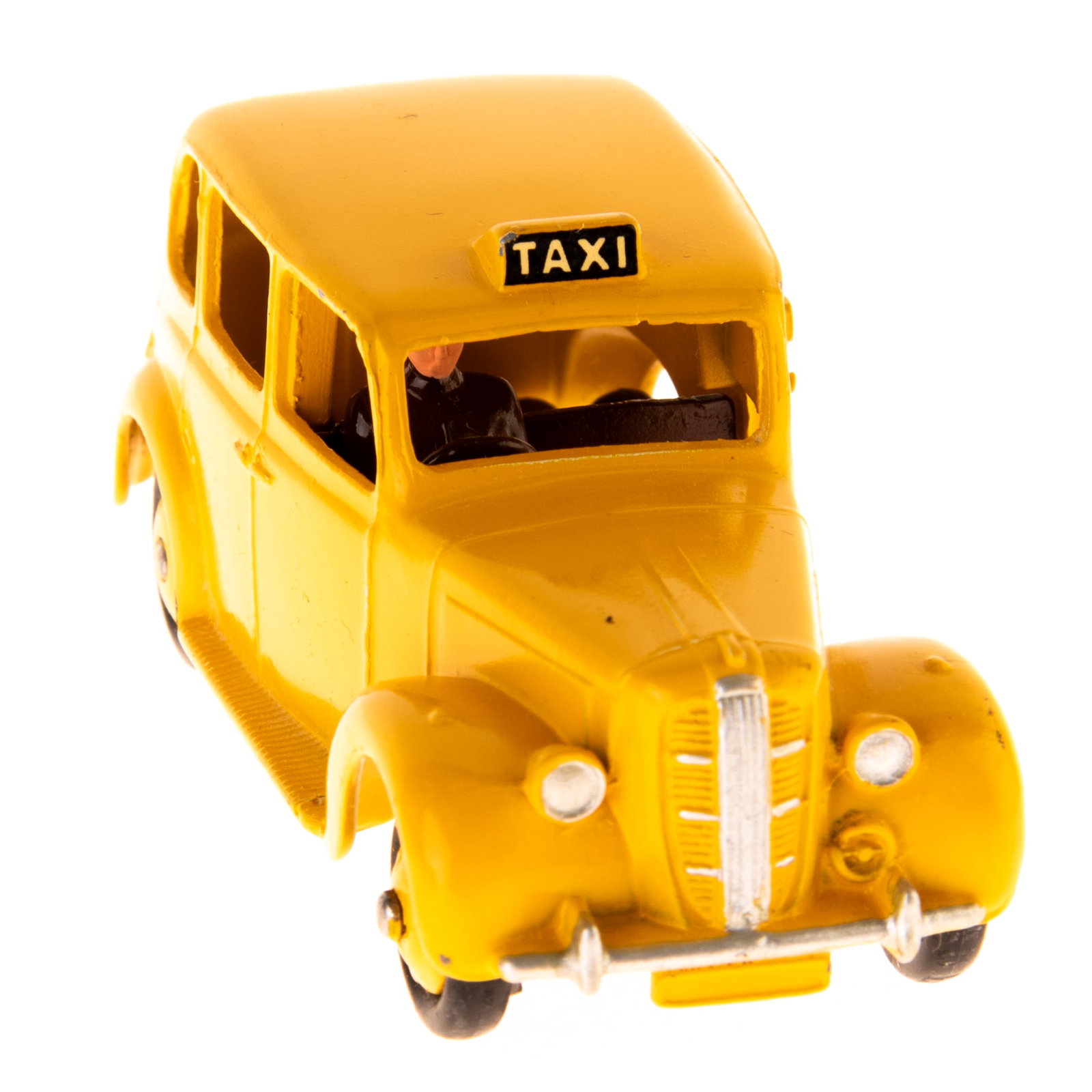 1:43 SCALE DIECAST MODEL DINKY TOYS 40H MECCANO AUSTIN TAXI: From a large collection of vintage die-cast vehicles including rare examples. Kindly examine all photographs provided in this listing or ask for a condition report. All items offered are in generally 