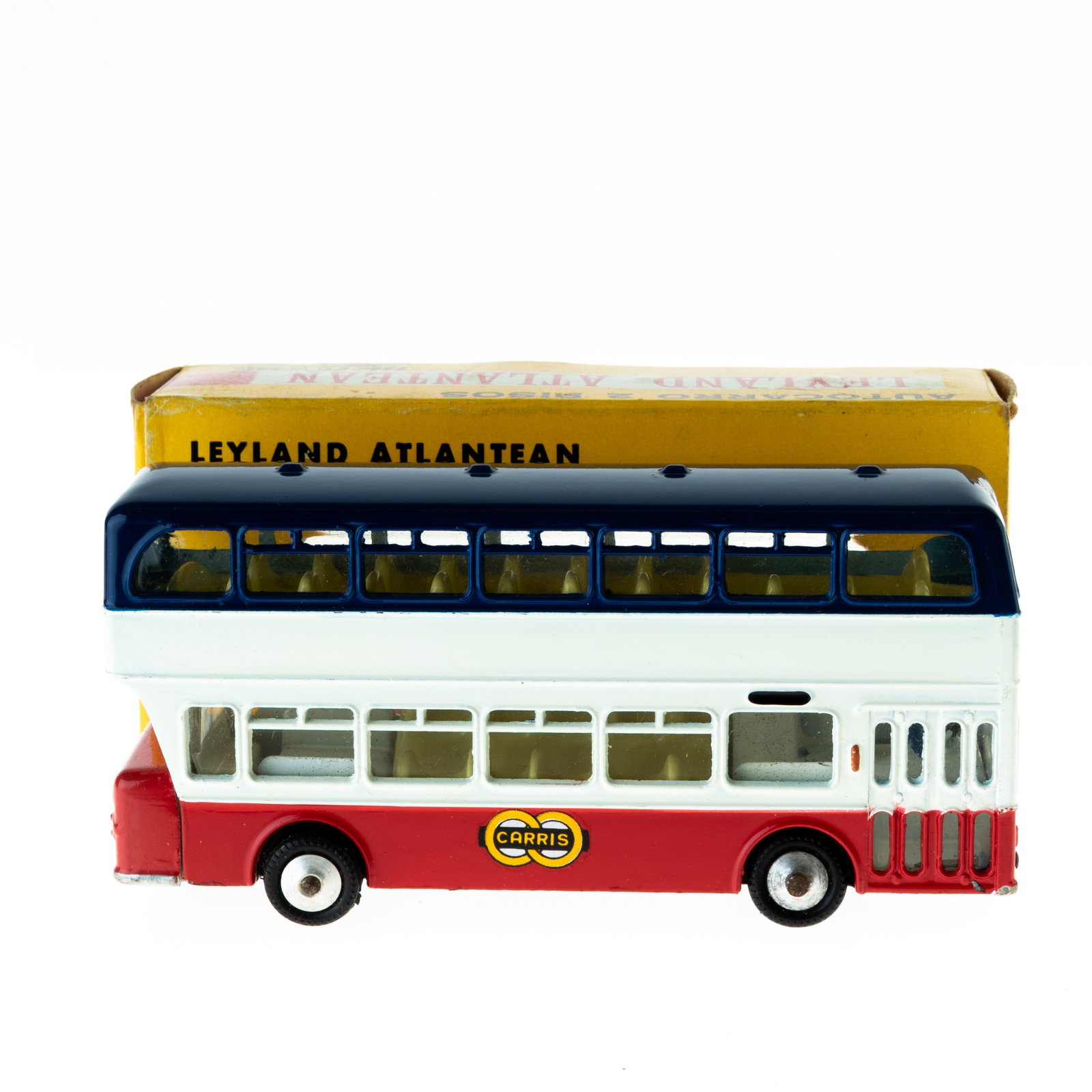 1:43 SCALE DIECAST MODEL LEYLAND ATLANTEAN METOSUL BUS: From a large collection of vintage die-cast vehicles including rare examples. Kindly examine all photographs provided in this listing or ask for a condition report. All items offered are in generally 