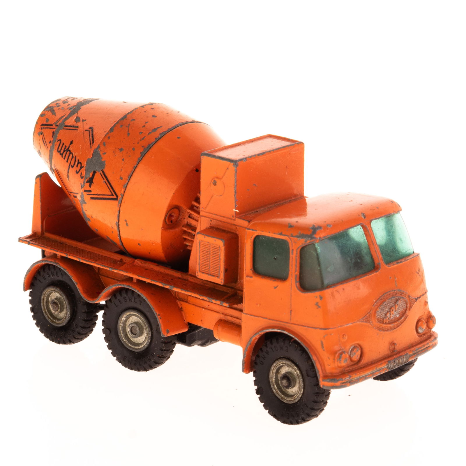 3" SCALE DIECAST MODEL MATCHBOX LESNEY CEMENT MIXER (1 of 2)