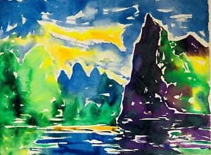 A view of South Africa: David Smith 1920-1998 Painter using a richly Expressionist palette, draughtsman, printmaker and teacher, born in Lowestoft, Suffolk, where he attended the Technical School, also Lowestoft and Norwich