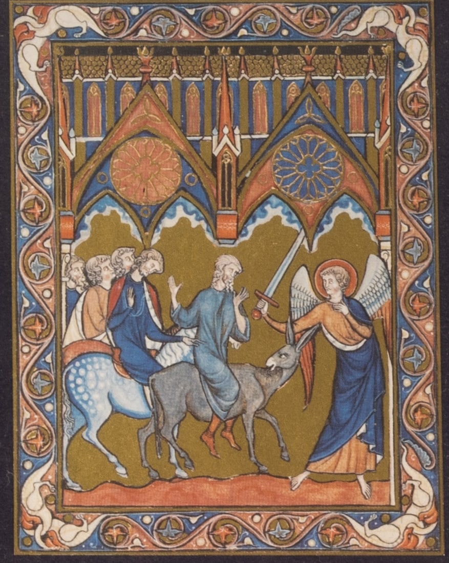 ANTIQUE ECCLESIASTICAL GOLD LEAF ENGRAVING (1 of 3)