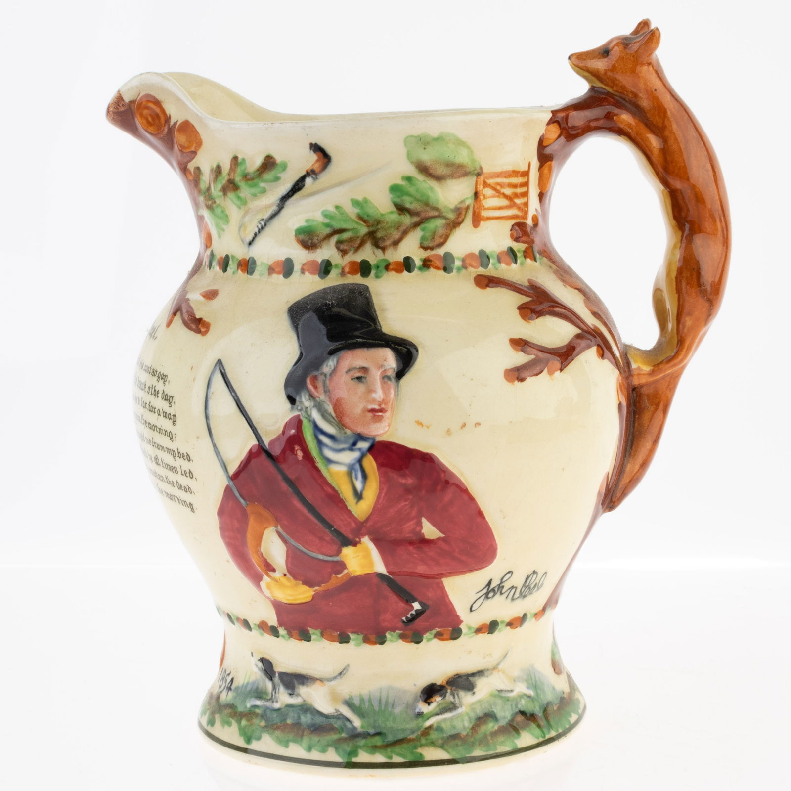 CROWN DEVON CERAMIC POTTERY MUSICAL JOHN PEEL JUG (1 of 4)