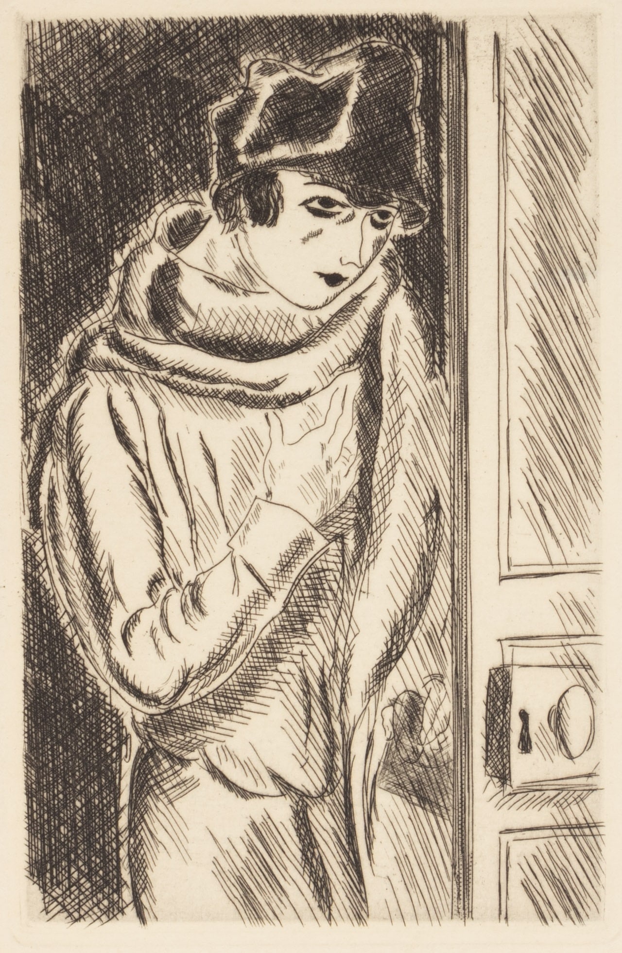 ANDRE DIGNIMONT (1891-1965) FRENCH ORIGINAL ART DECO ETCHING (1 of 5)