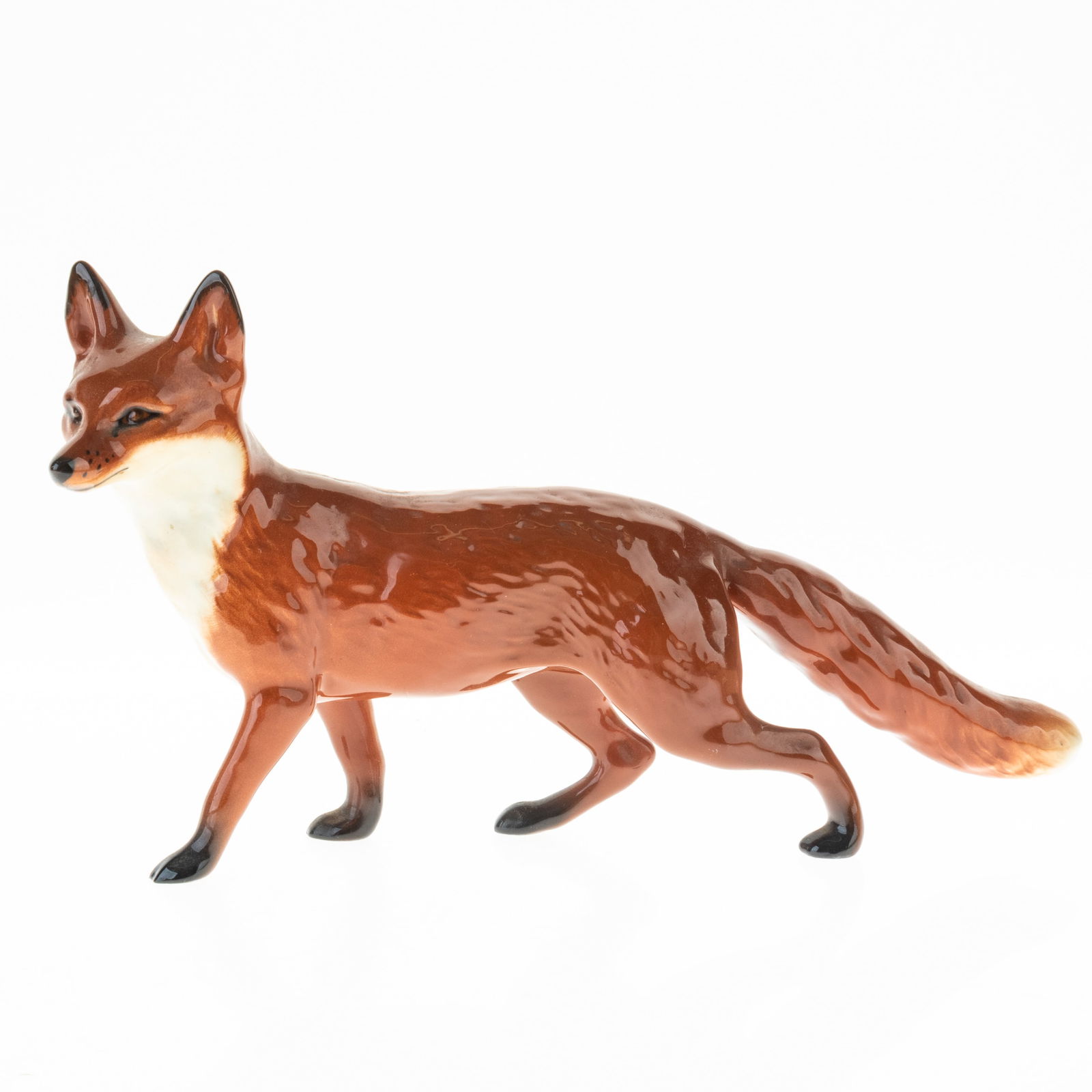 BESWICK PORCELAIN CERAMIC POTTERY FOX FIGURE (1 of 4)