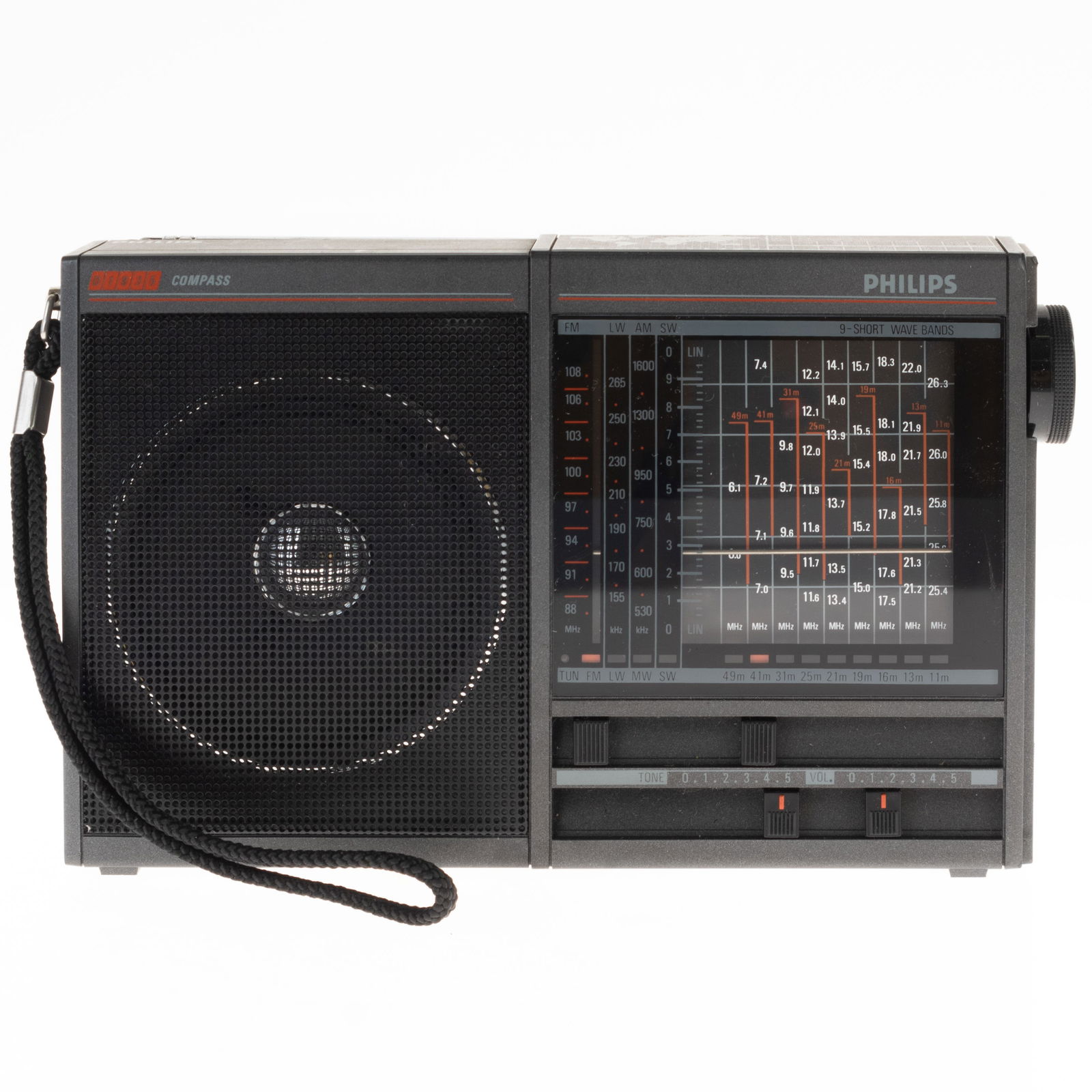 VINTAGE PHILIPS RADIO COMPASS D1835 (1 of 4)