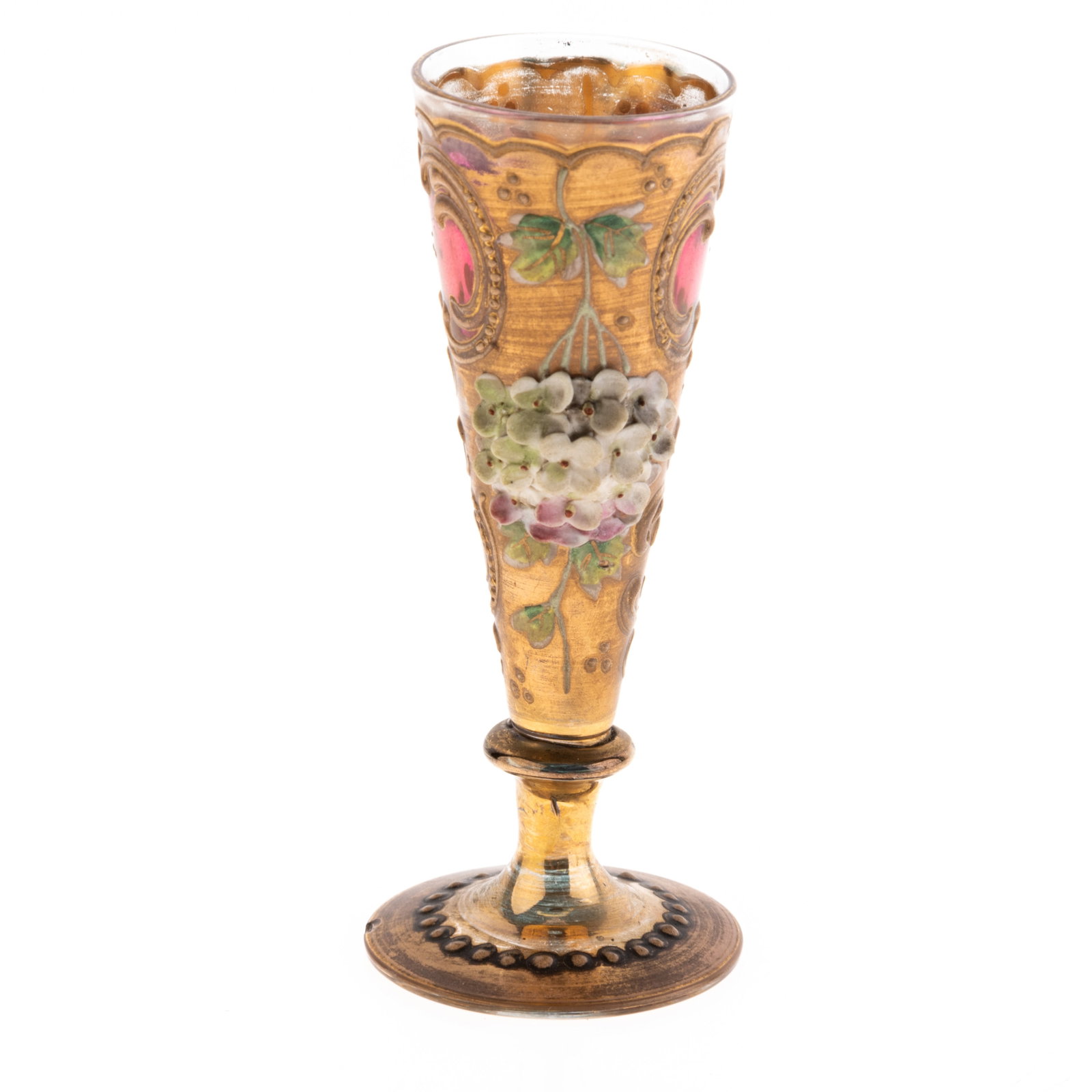 FINE VENETIAN MURANO GILT GLASS: From a collection of Wedgwood and other selected ceramic/porcelain objects. Kindly examine all photographs provided in this listing or ask for a condition report. All items offered are in generally go