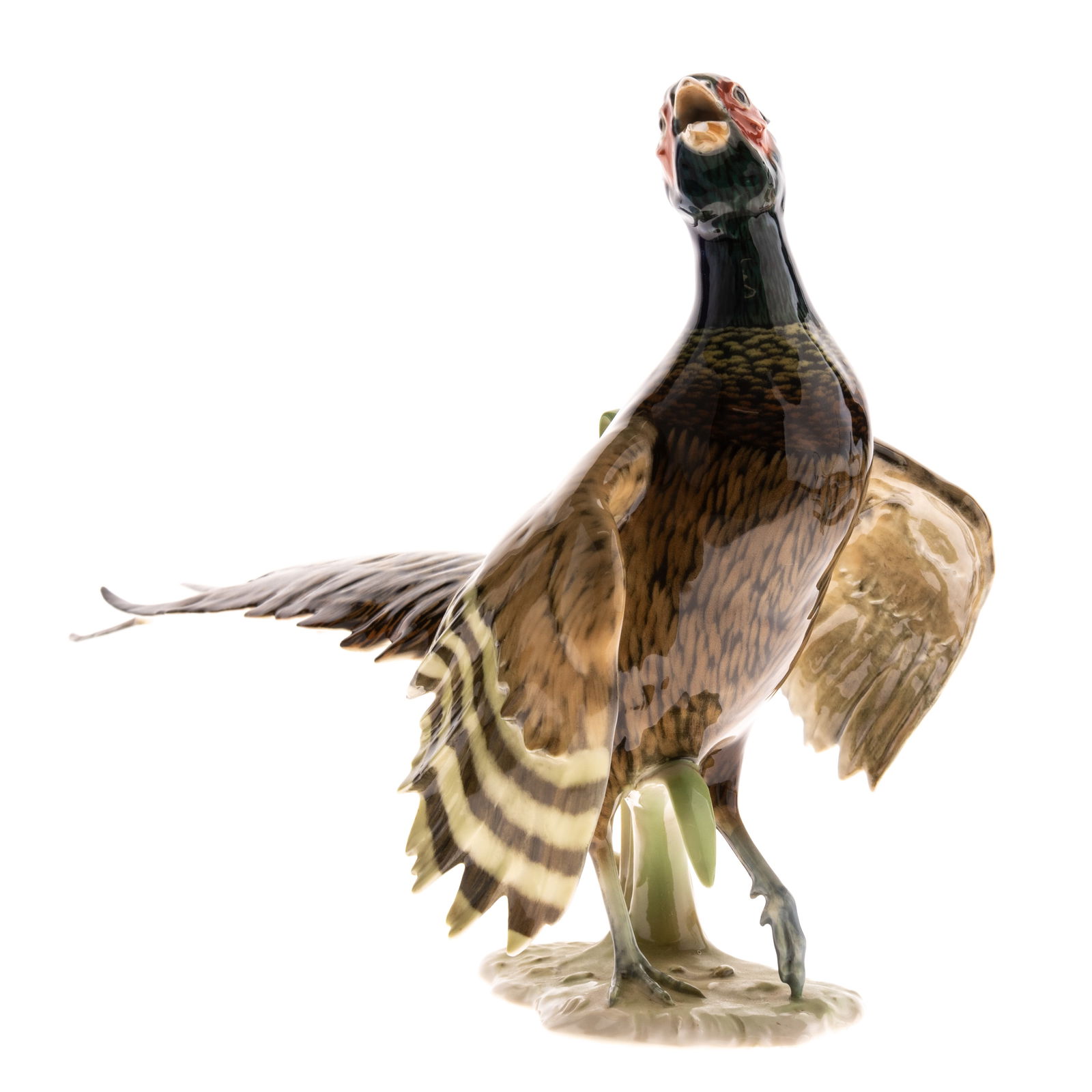 KAISER GERMAN FINE PORCELAIN PHEASANT BIRD SCULPTURE (1 of 3)