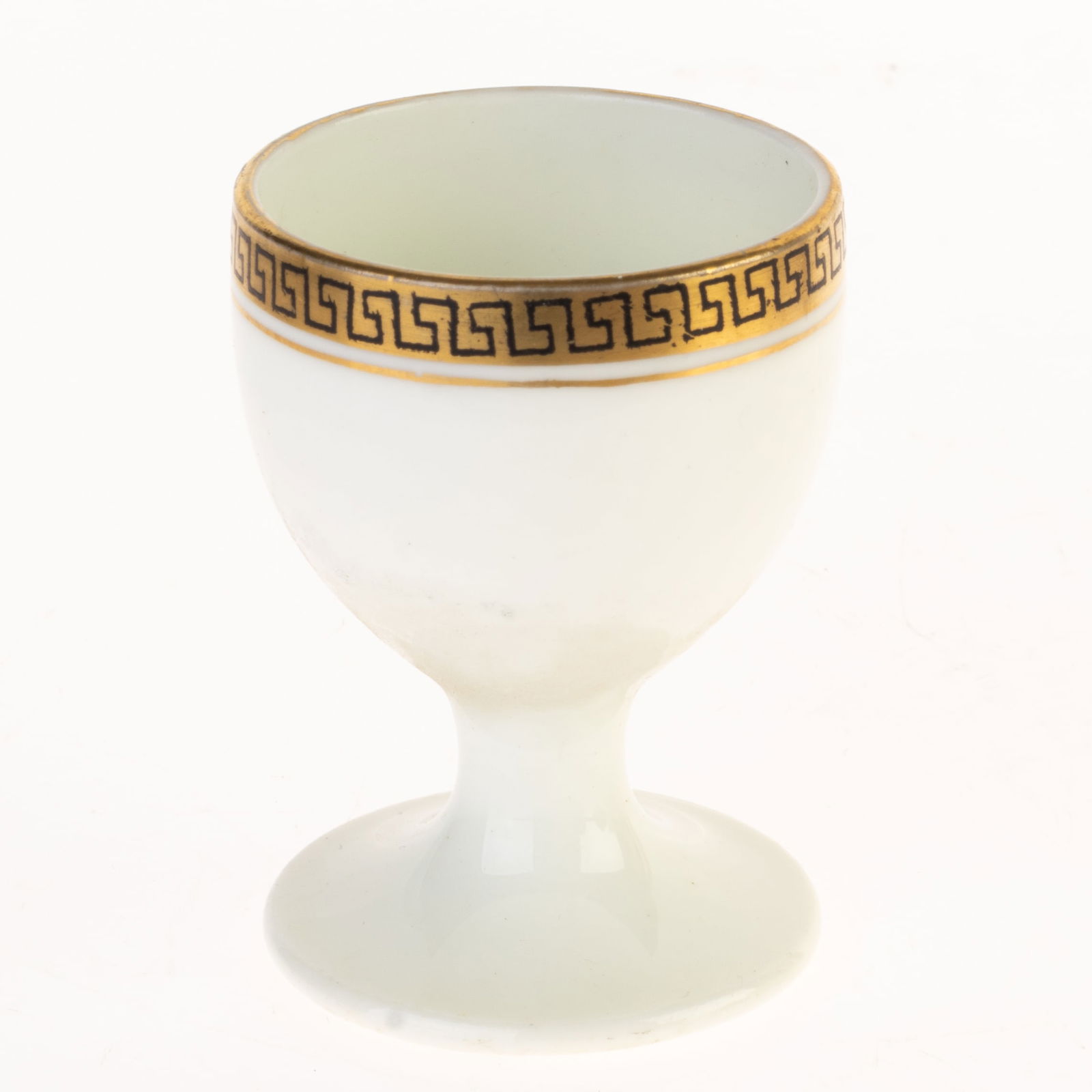 ANTIQUE T. GOODE & CO PORCELAIN EGG HOLDER CUP: Kindly examine all photographs provided in this listing or ask for a condition report. All items offered are in generally good, pre-owned condition, unless otherwise specifically described. The item i