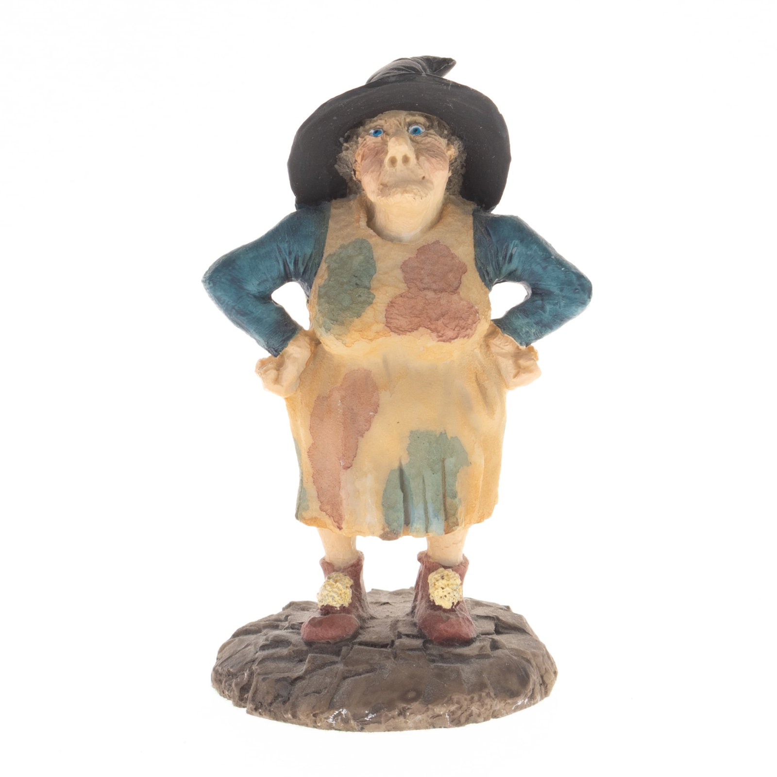 VINTAGE DISCWORLD TERRY PRATCHETT HAND PAINTED FIGURE: Kindly examine all photographs provided in this listing or ask for a condition report. All items offered are in generally good, pre-owned condition, unless otherwise specifically described. The item i