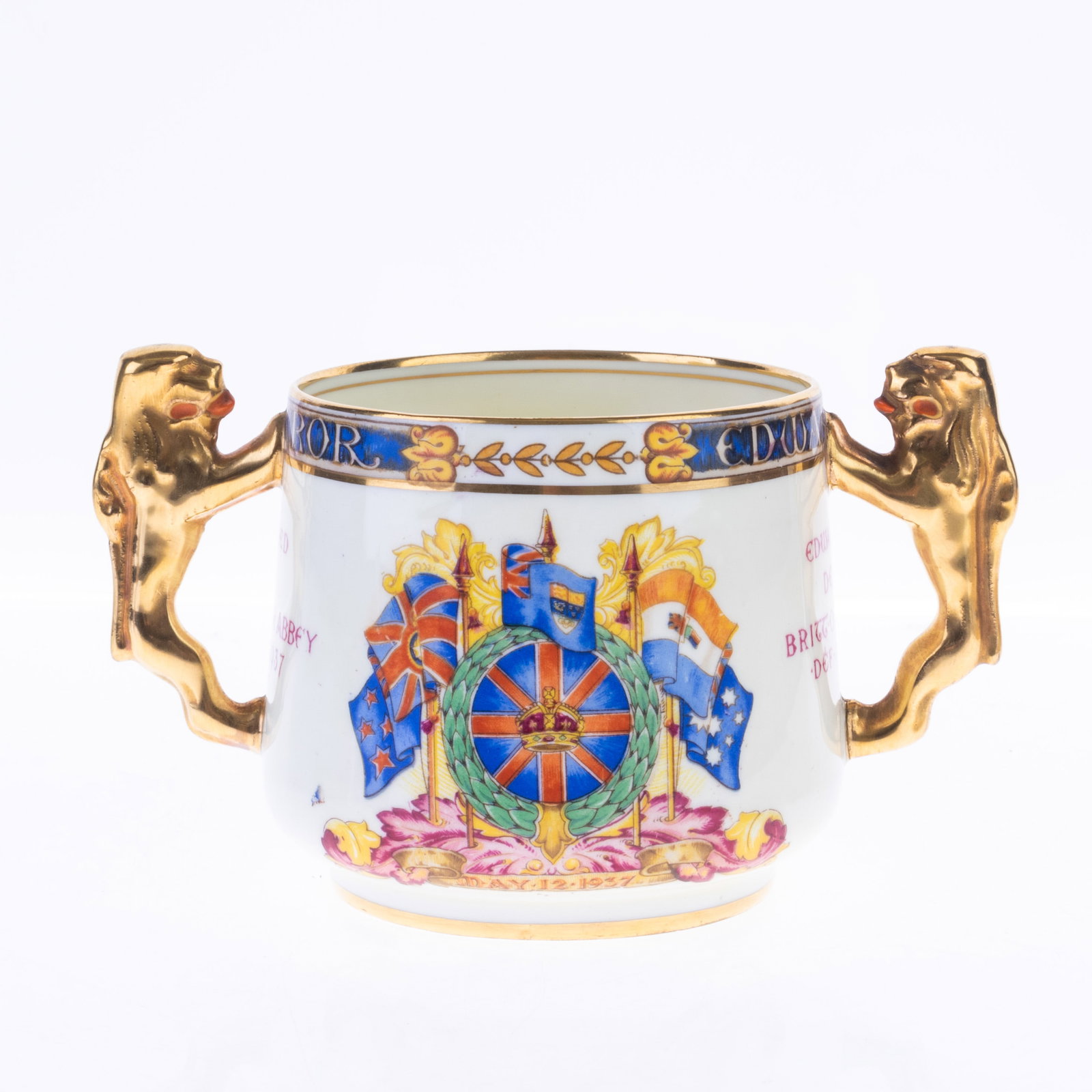 KING EDWARD III COMMEMORATIVE PARAGON HAND PAINTED PORCELAIN MUG: Kindly examine all photographs provided in this listing or ask for a condition report. All items offered are in generally good, pre-owned condition, unless otherwise specifically described, sold as se
