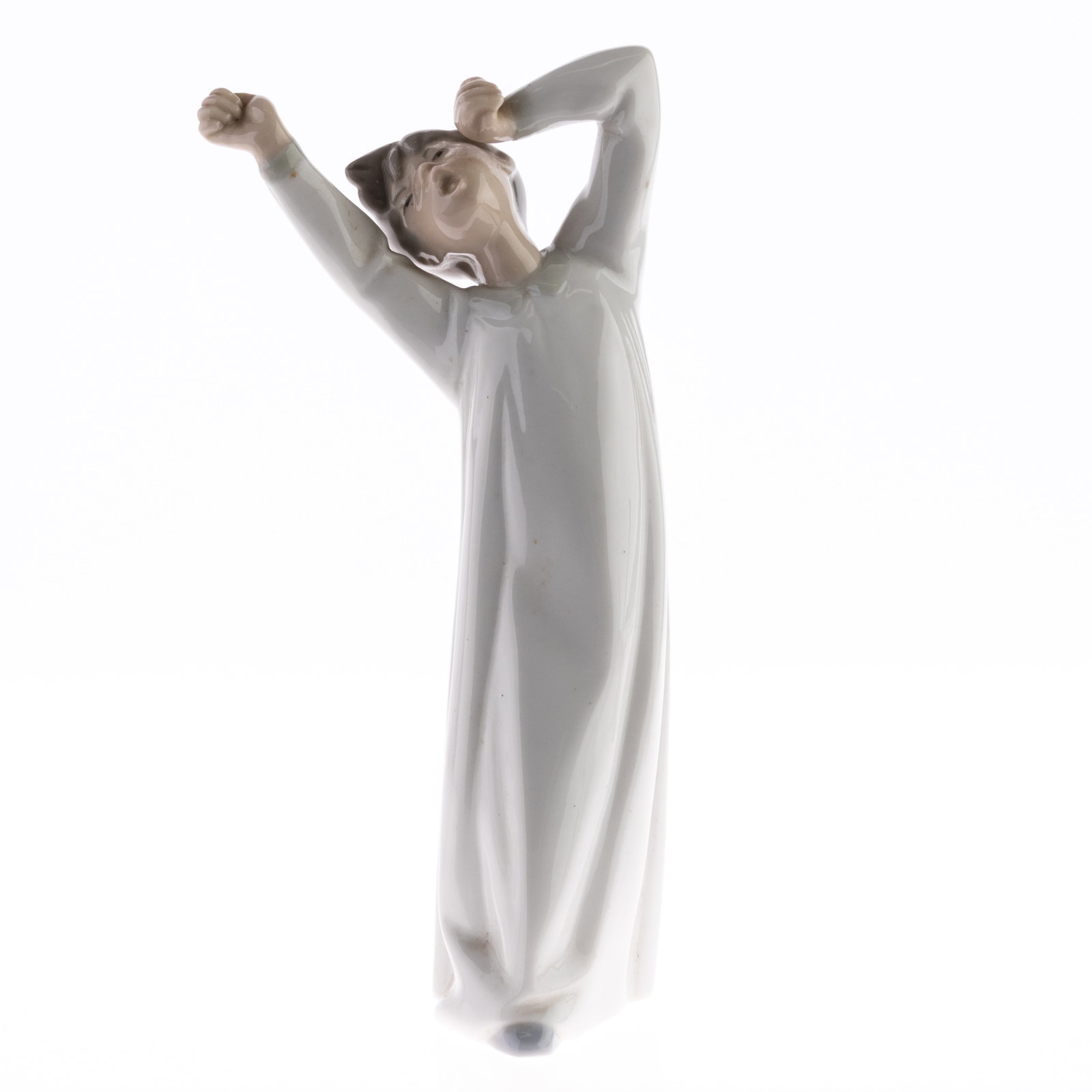 LLADRO TYPE PORCELAIN CERAMIC FIGURE: From a collection of Wedgwood and other selected ceramic/porcelain objects. Kindly examine all photographs provided in this listing or ask for a condition report. All items offered are in generally go