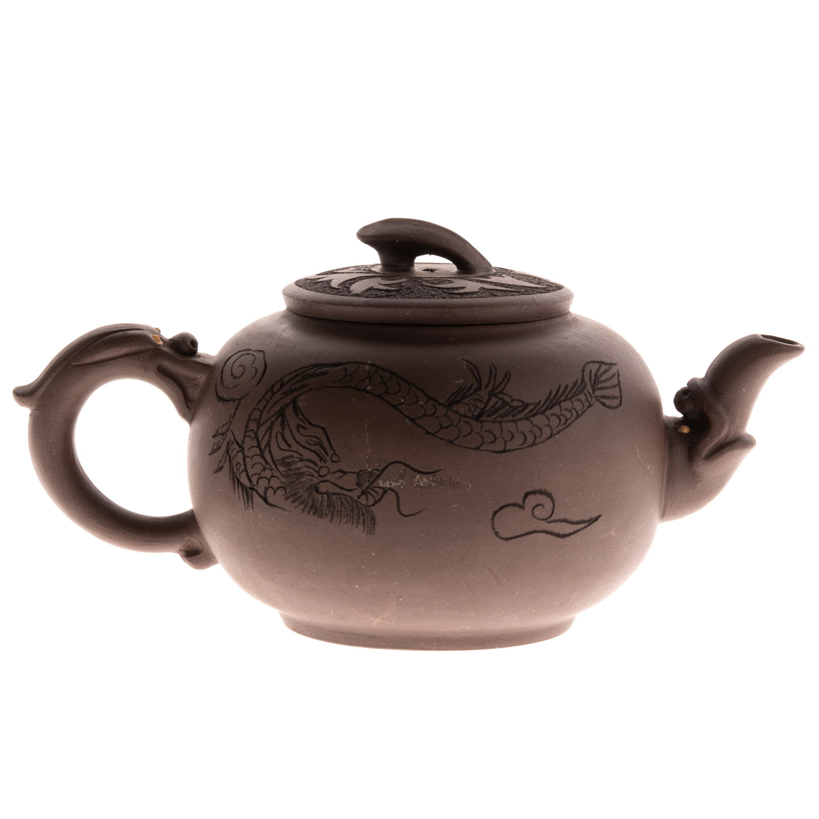 CHINESE YIXING CERAMIC CLAY TEAPOT (1 of 3)