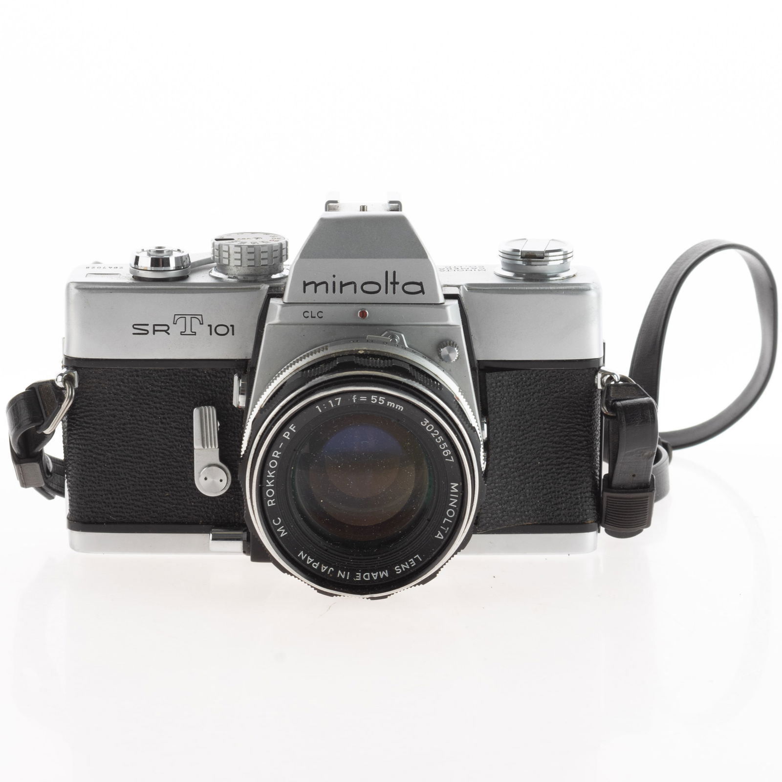 VINTAGE 1966 MINOLTA SRT 101 SLR FILM CAMERA (1 of 4)