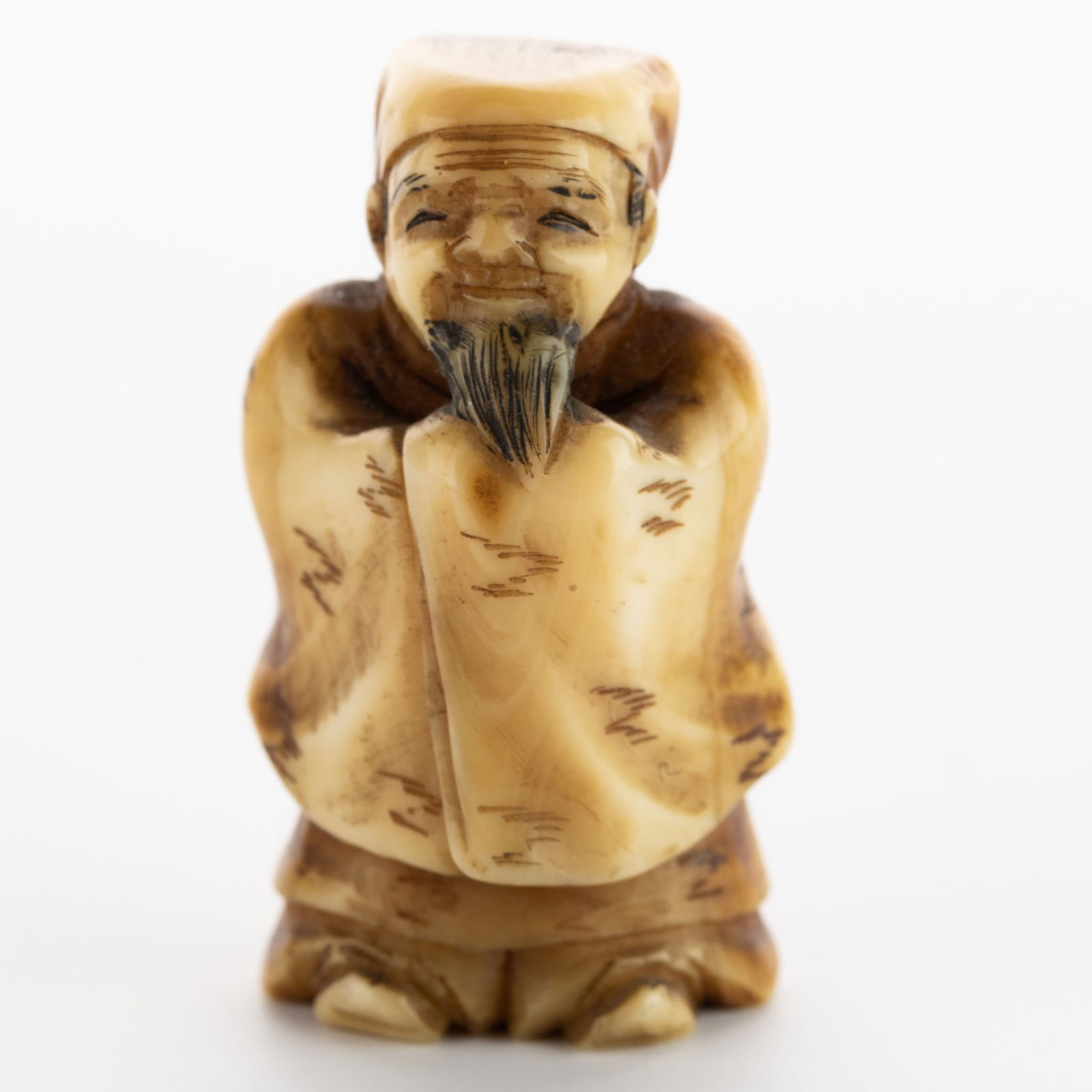 ANTIQUE JAPANESE NETSUKE FIGURE (1 of 3)