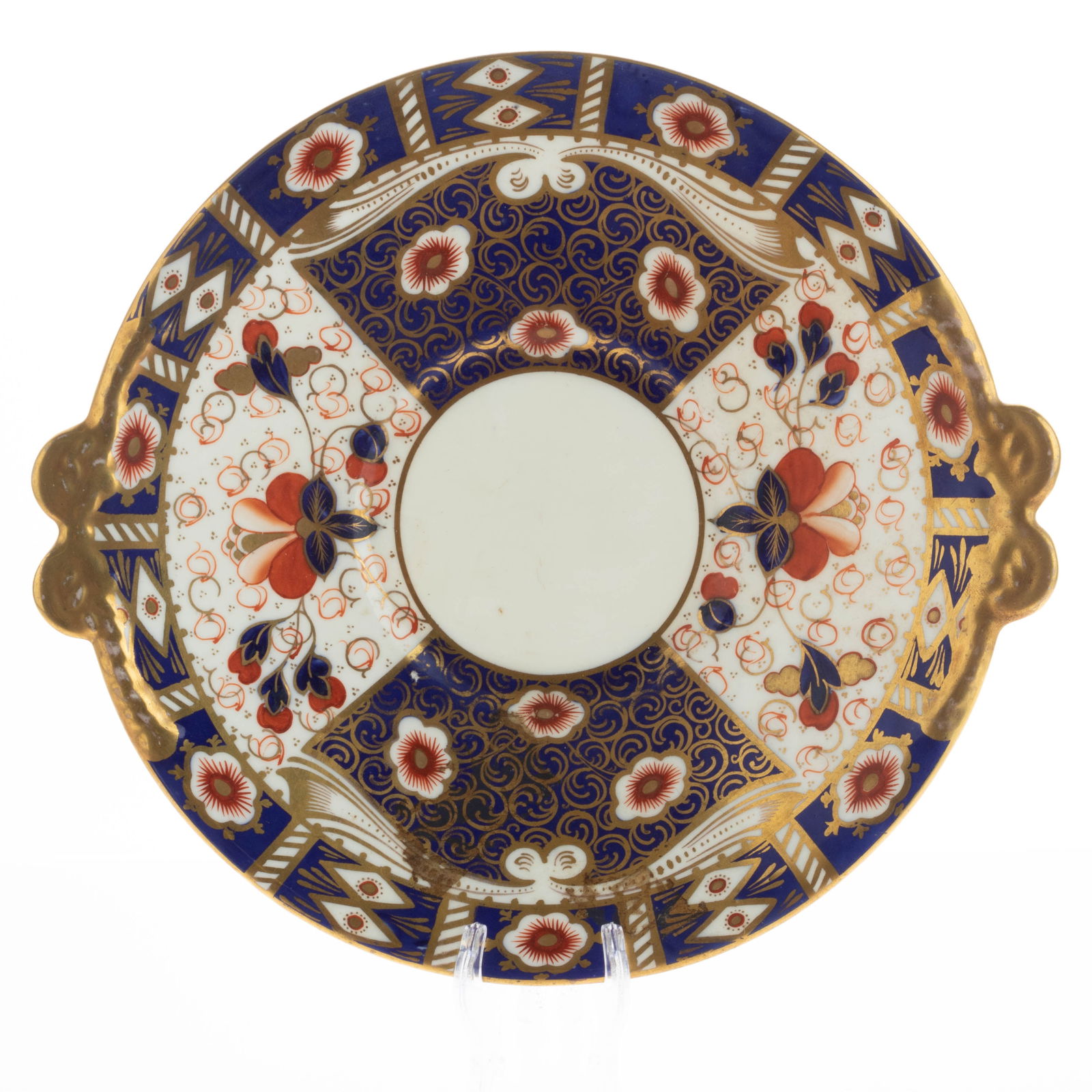 ROYAL CROWN DERBY IMARI PATTERN PORCELAIN CERAMIC PLATE: Kindly examine all photographs provided in this listing or ask for a condition report. All items offered are in generally good, pre-owned condition, unless otherwise specifically described, sold as se