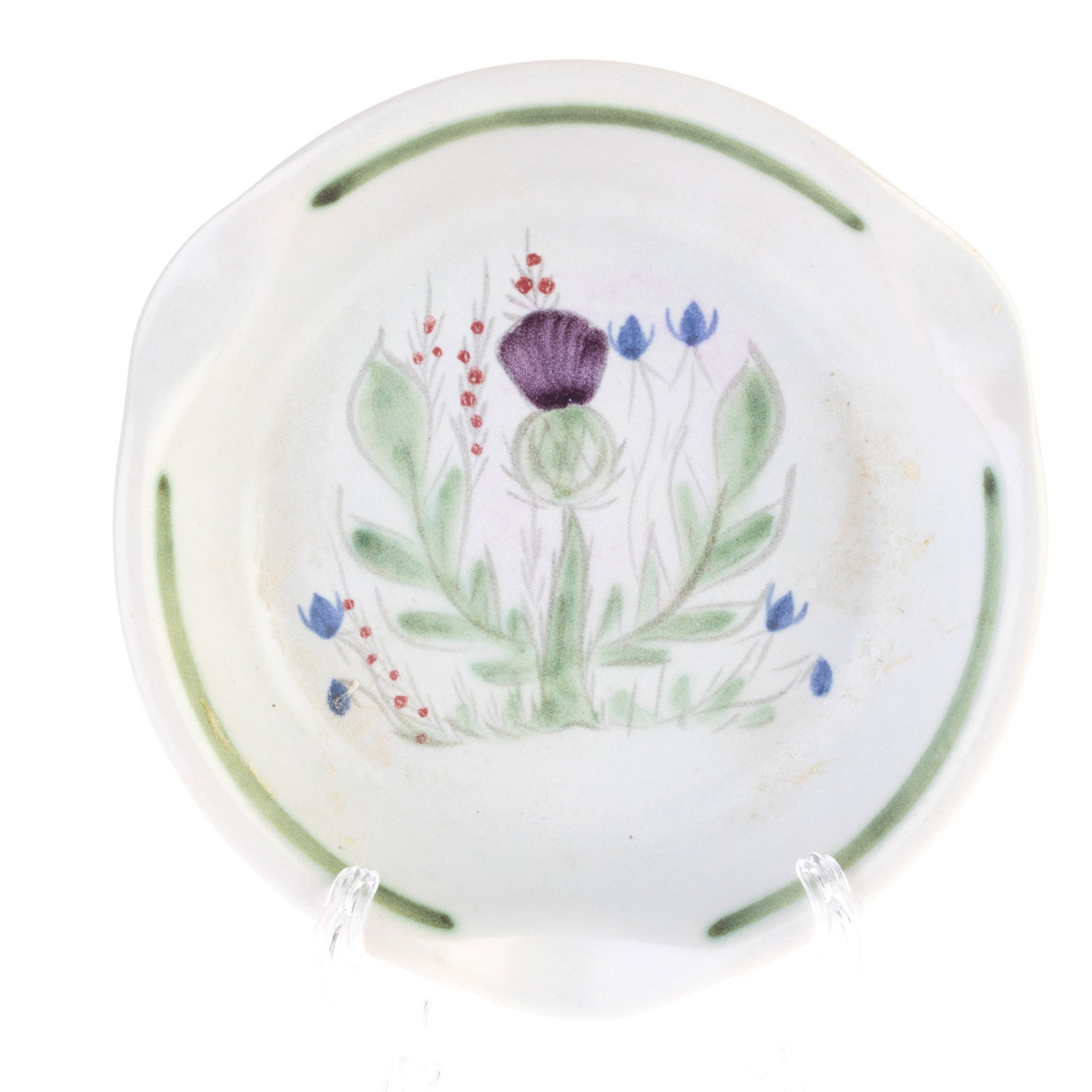 SCOTTISH STONEWARE DISH TRAY: Kindly examine all photographs provided in this listing or ask for a condition report. All items offered are in generally good, pre-owned condition, unless otherwise specifically described. The item i