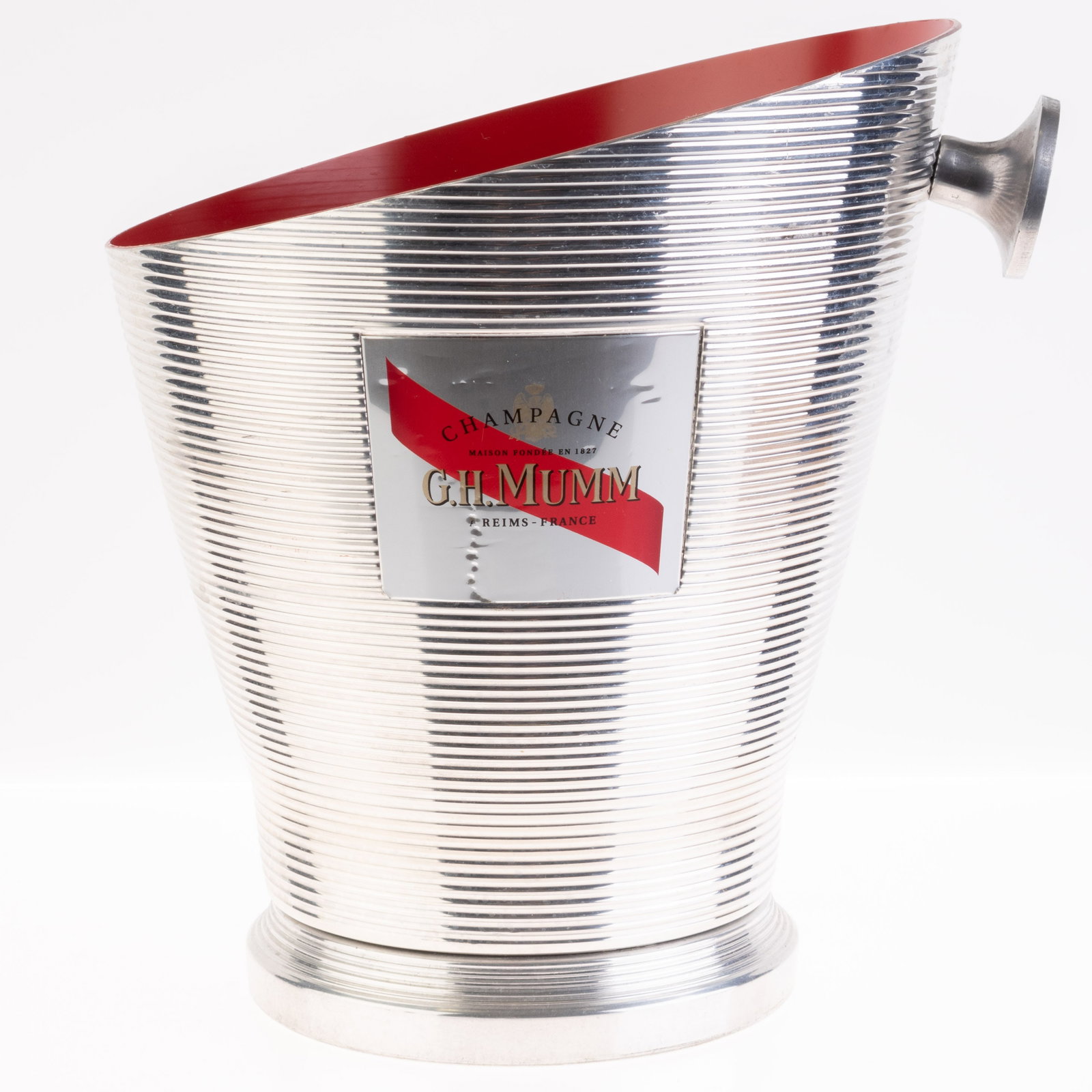 ART DECO STYLE DESIGNER LUXURY CHAMPAGNE ICE COOLER BUCKET: Kindly examine all photographs provided in this listing or ask for a condition report. All items offered are in generally good, pre-owned condition, unless otherwise specifically described. The item i