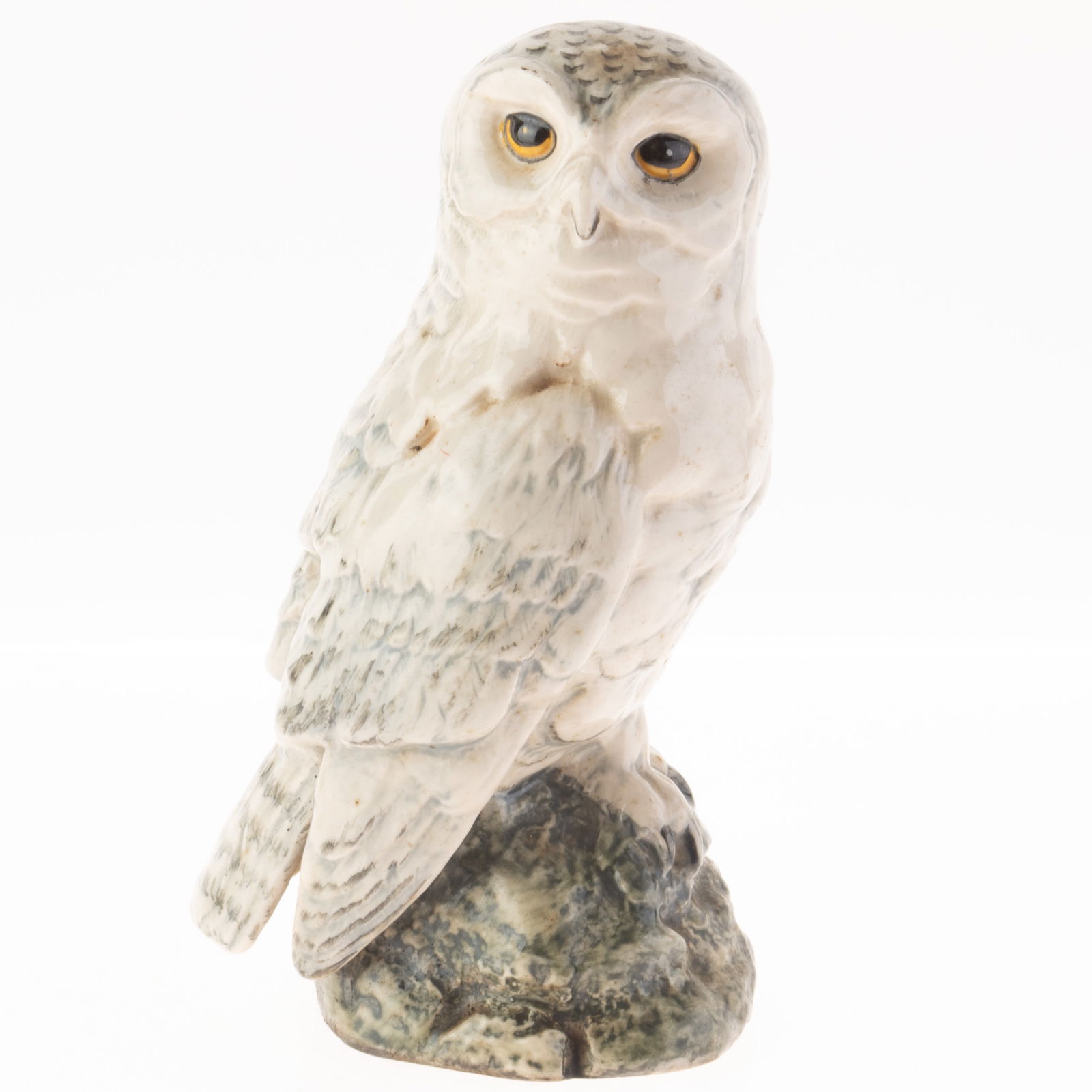 ROYAL DOULTON ENGLISH PORCELAIN SNOWY OWL SCOTCH WHISKY FIGURE (1 of 3)