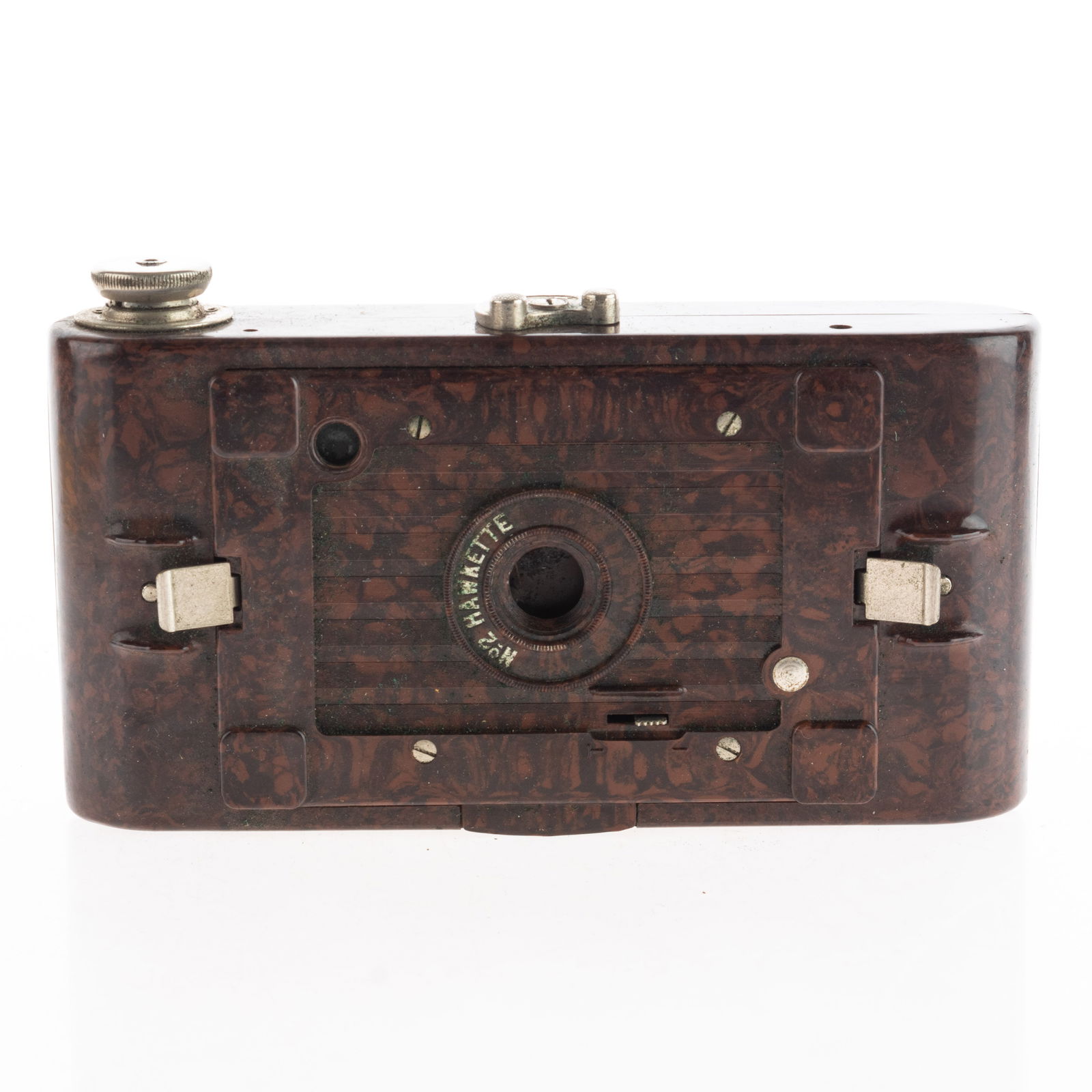 VINTAGE KODAK NO.2 HAWKETTE BAKELITE FOLDING CAMERA (1 of 4)