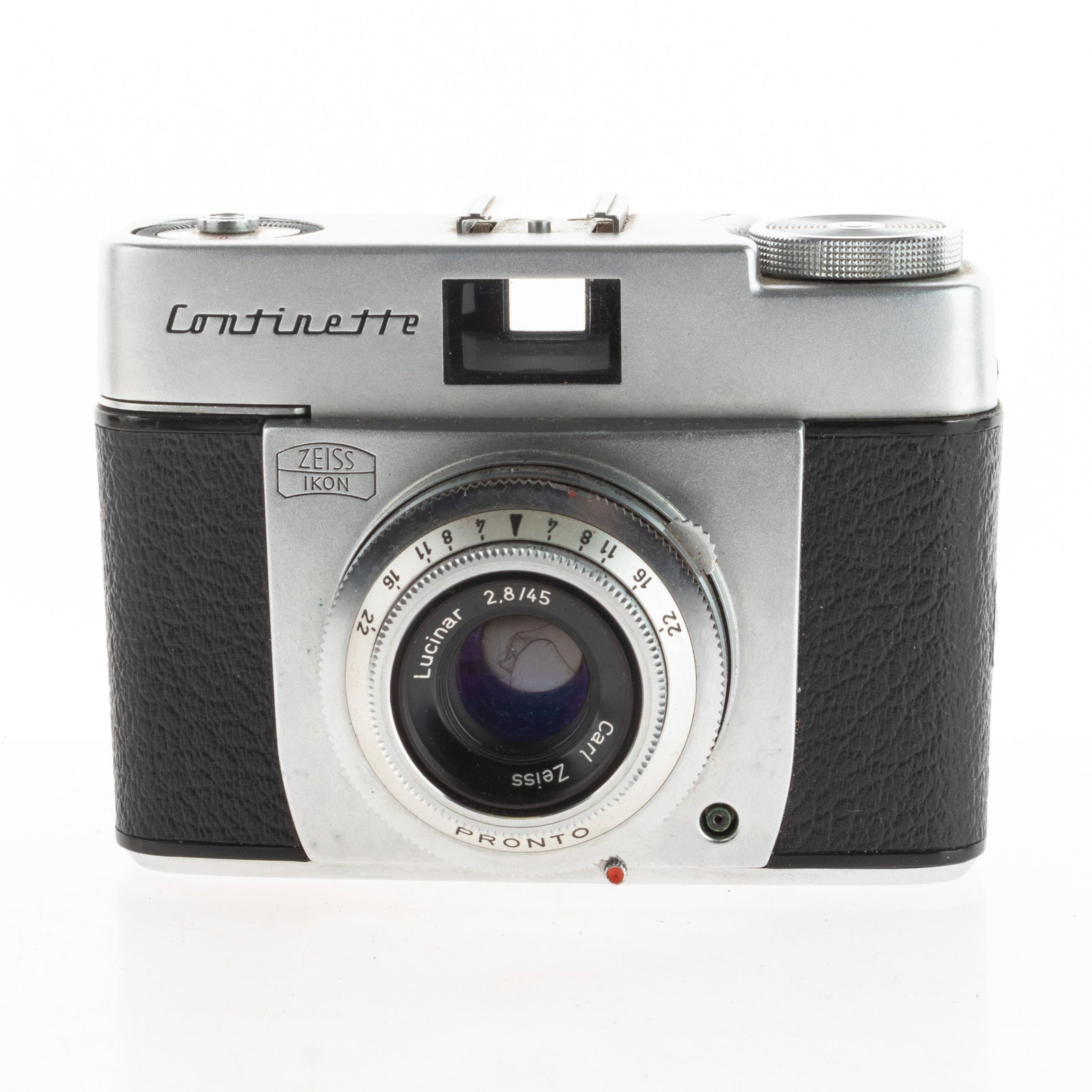 VINTAGE ZEISS IKON CONTINETTE FILM CAMERA: Kindly examine all photographs provided in this listing or ask for a condition report. All items offered are in generally good, pre-owned condition, unless otherwise specifically described, sold as se