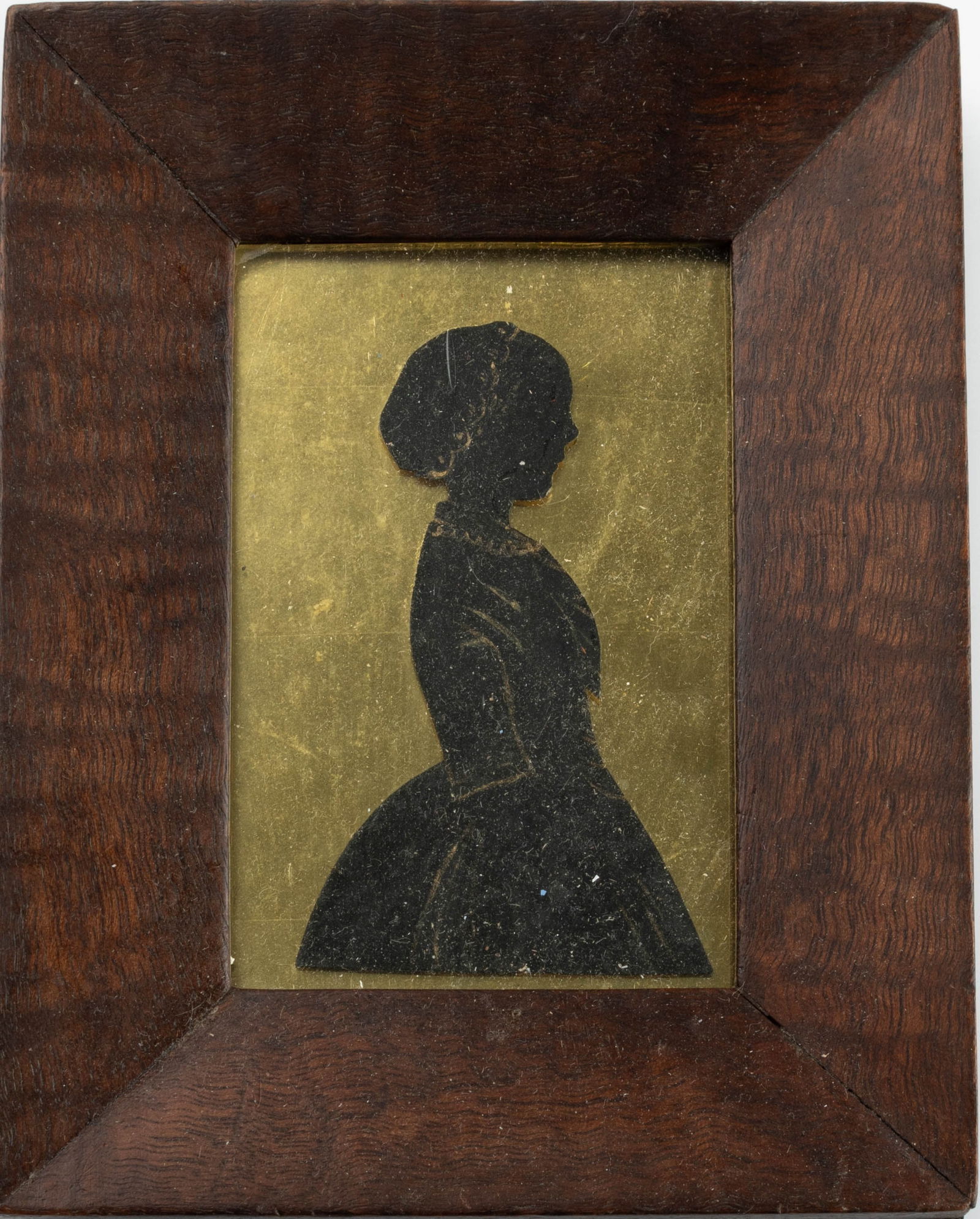 ANTIQUE VICTORIAN SILHOUETTE PORTRAIT 19TH CENTURY (1 of 3)