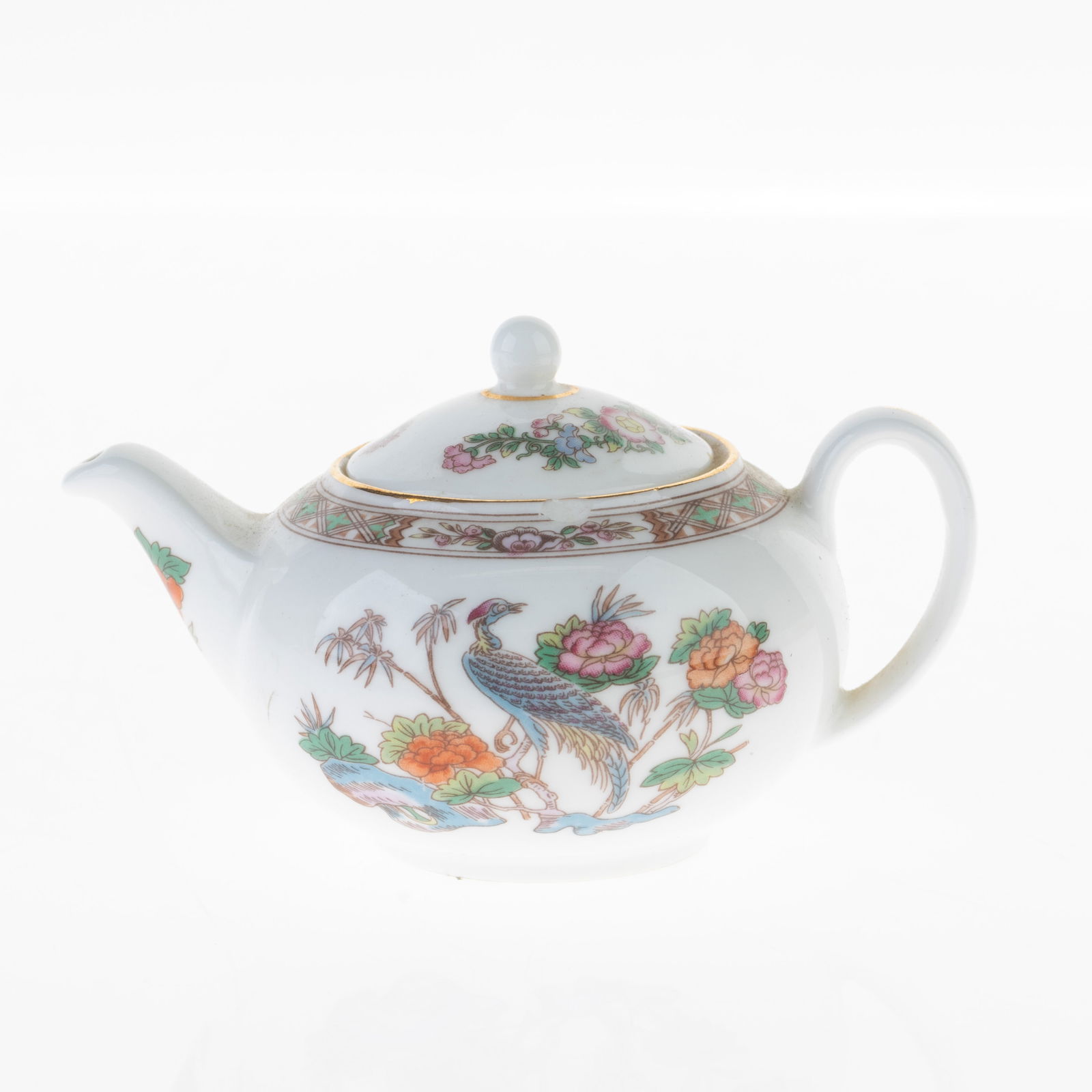WEDGWOOD PORCELAIN CERAMIC EXOTIC BIRDS TEAPOT (1 of 4)
