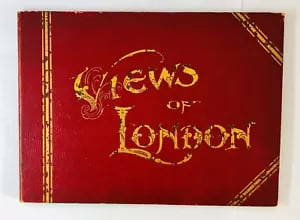 Photographic View Album of London, C. 1900, 12 pages Retro/Verso