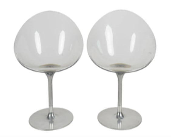 'Eros' Chairs (pair) -Philippe Starck for Kartell: 'Eros' Chairs (pair) by Philip