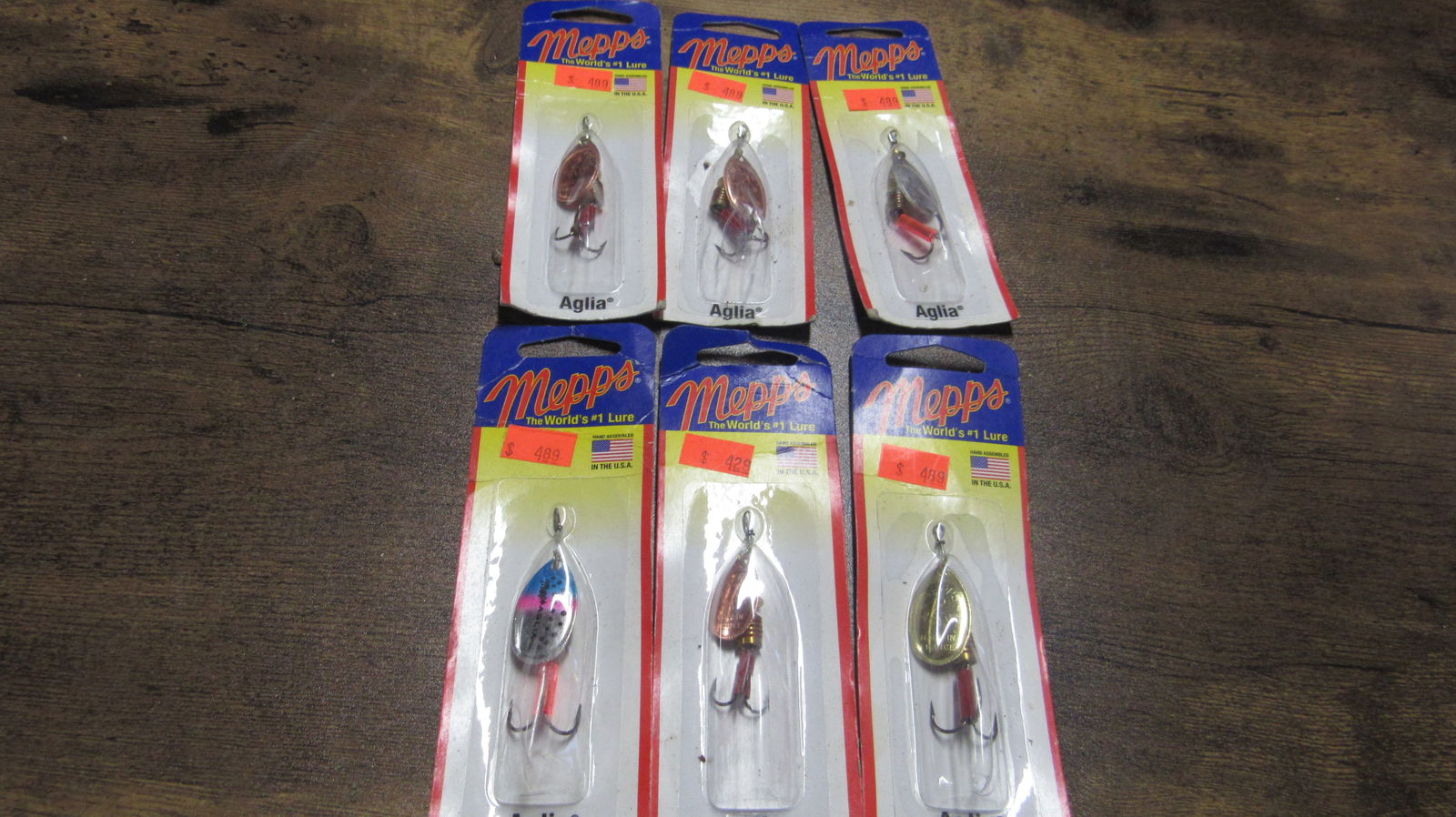 Lot of Mepps Spinner Lures.  Lot of 6 (1 of 3)