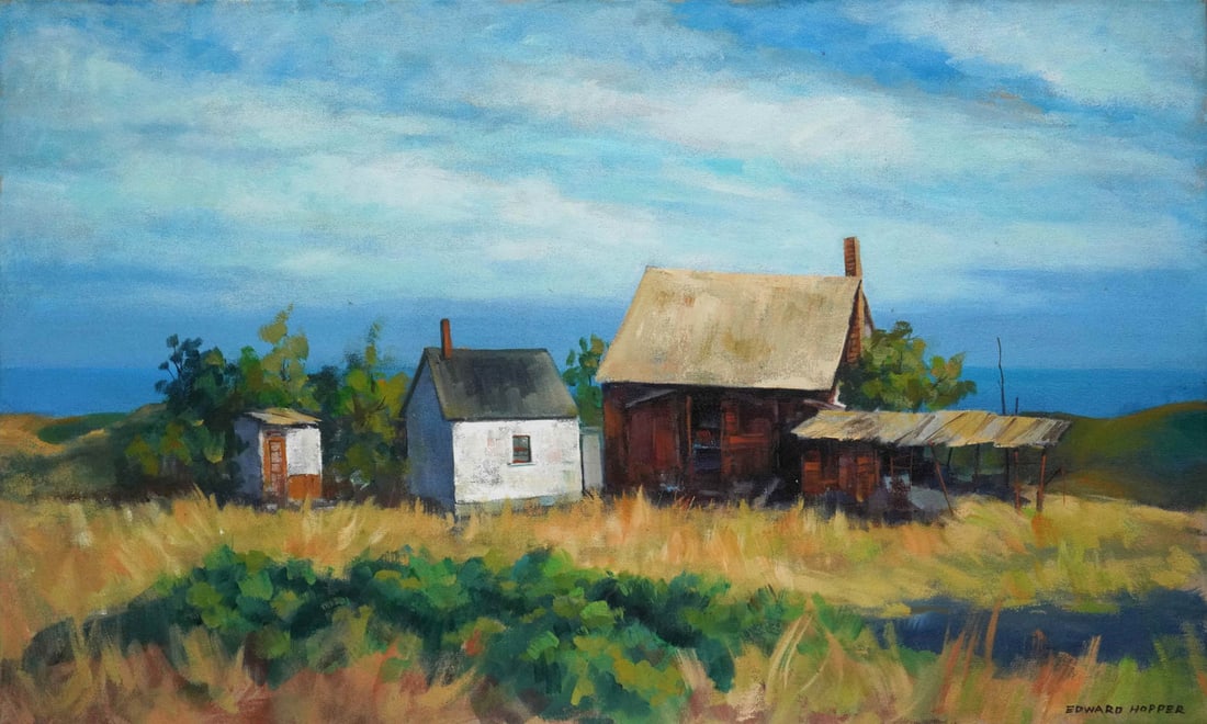 EDWARD HOPPER (1882-1967), OIL ON CANVAS (1 of 2)