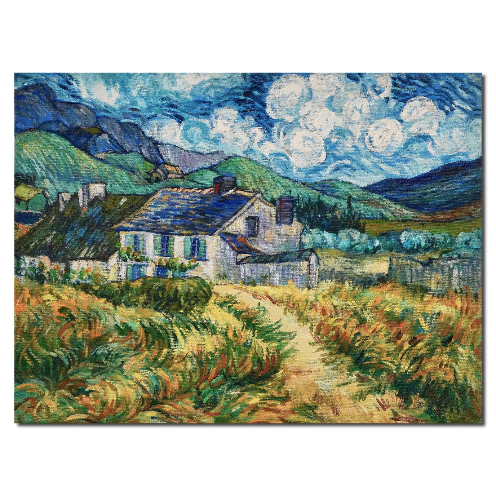 VINCENT VAN GOGH(1853-1890), OIL ON CANVAS (1 of 2)