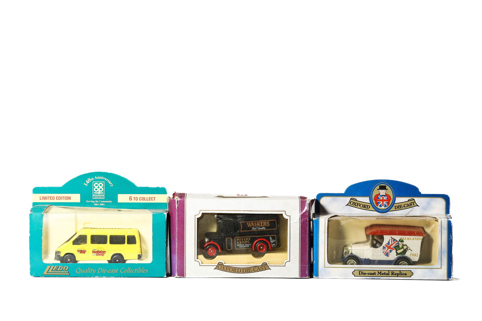 A GROUP OF THREE BRITISH DIE-CAST MODEL VEHICLES (1 of 7)
