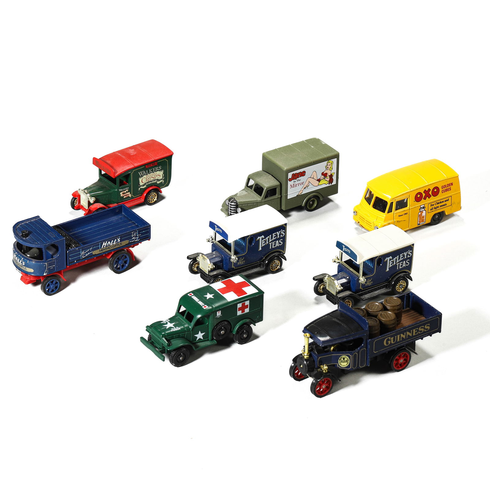 A GROUP OF SEVEN BRITISH DIE-CAST MODEL VEHICLES (1 of 12)