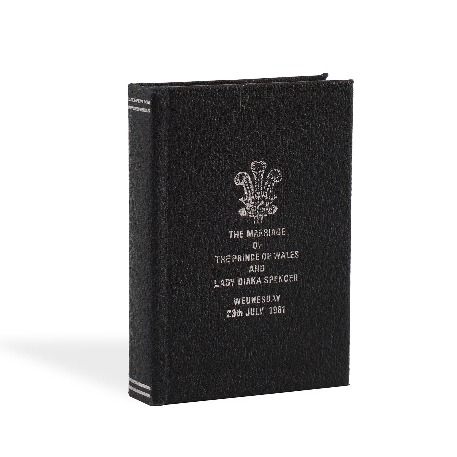 PRINCE CHARLES & LADY DIANA - SIGNED ROYAL WEDDING CROWN SET, 1981 (1 of 3)