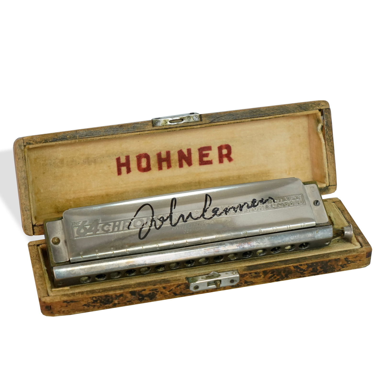 JOHN LENNON SIGNED HOHNER HARMONICA (1 of 5)
