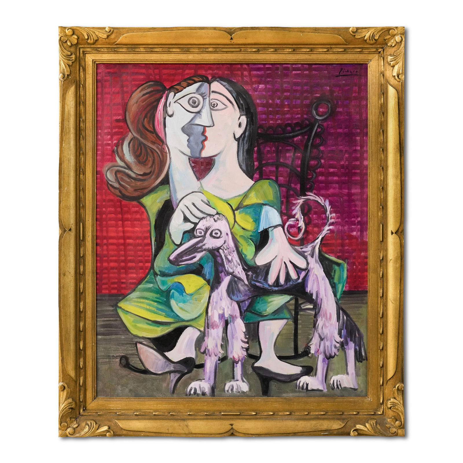 PABLO PICASSO (1881-1973), OIL ON CANVAS (1 of 2)