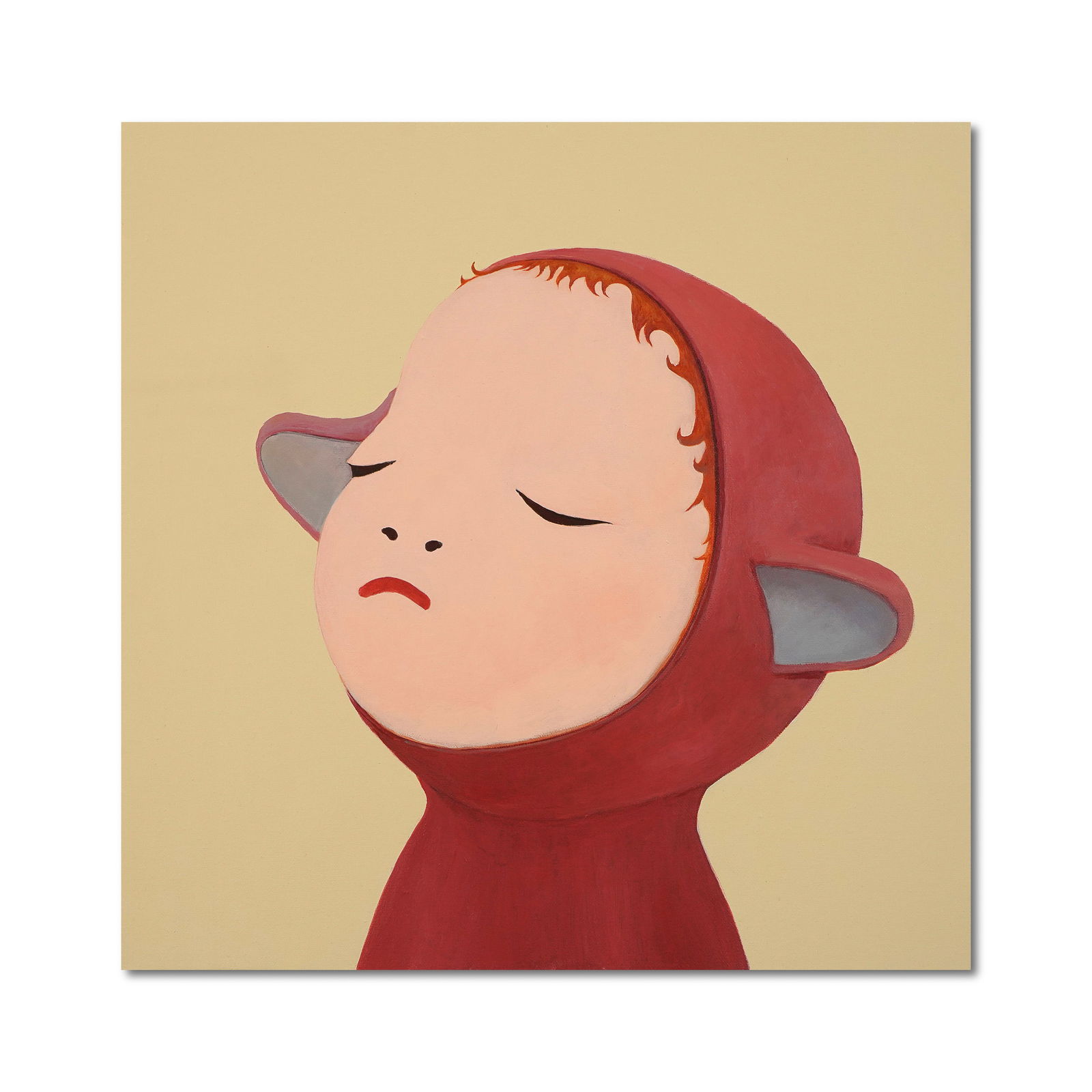 YOSHITOMO NARA (B.1959), ACRYLIC ON CANVAS (1 of 2)