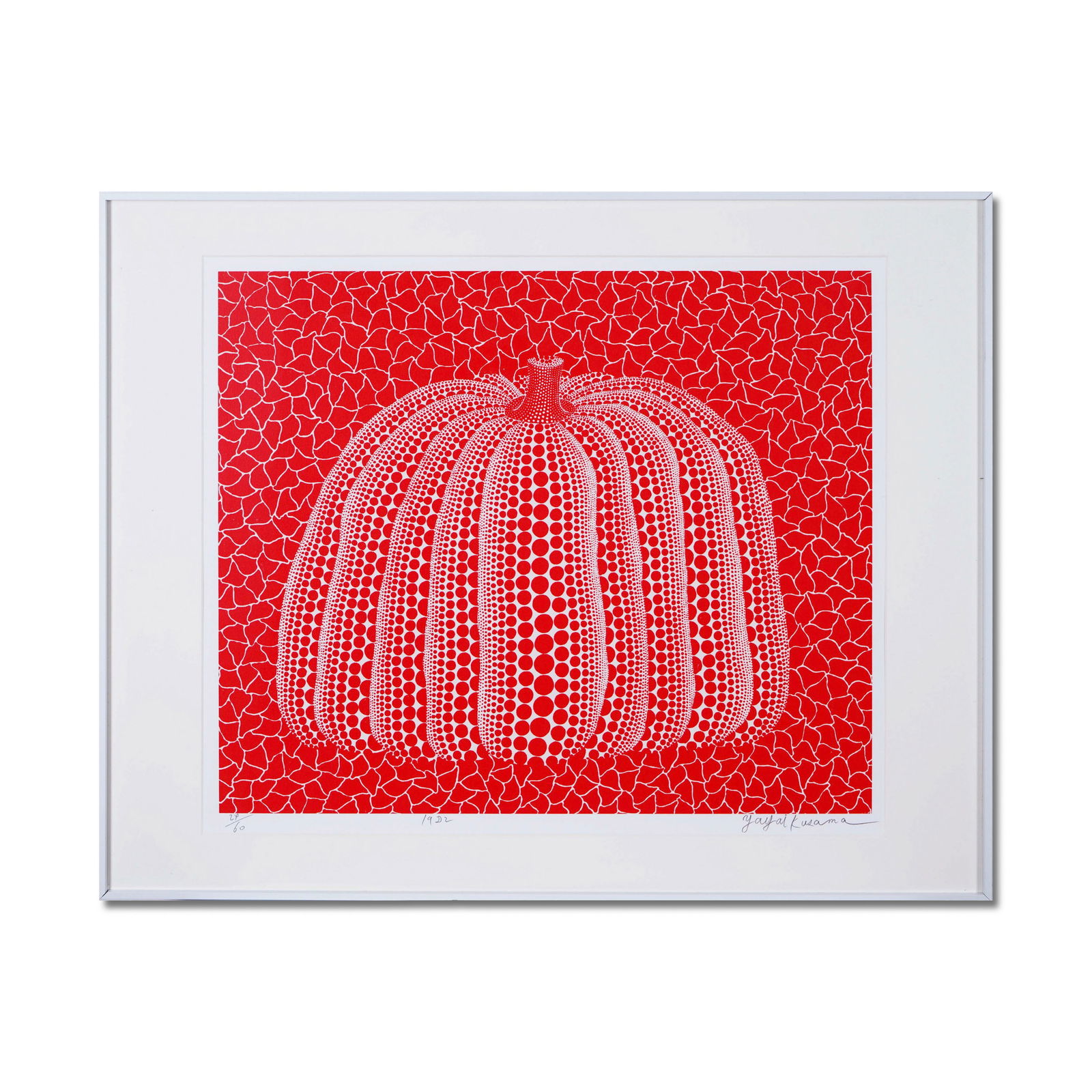 YAYOI KUSAMA (B.1929), SILKSCREEN PRINT (1 of 1)