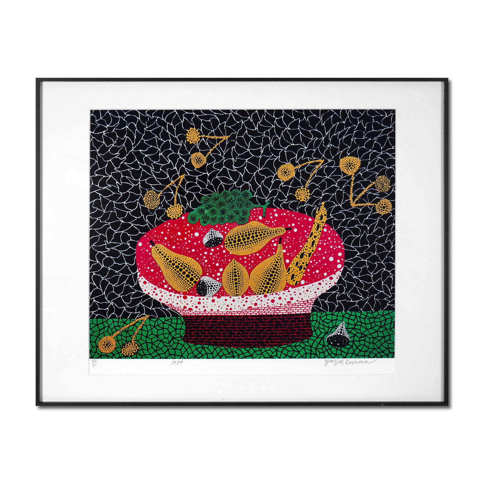 YAYOI KUSAMA (B.1929), SILKSCREEN PRINT (1 of 1)