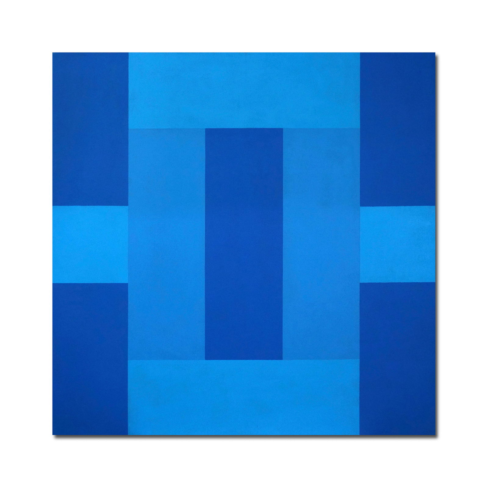 AD REINHARDT (1913-1967), OIL ON PAPER PASTE WOODEN PANEL (1 of 2)