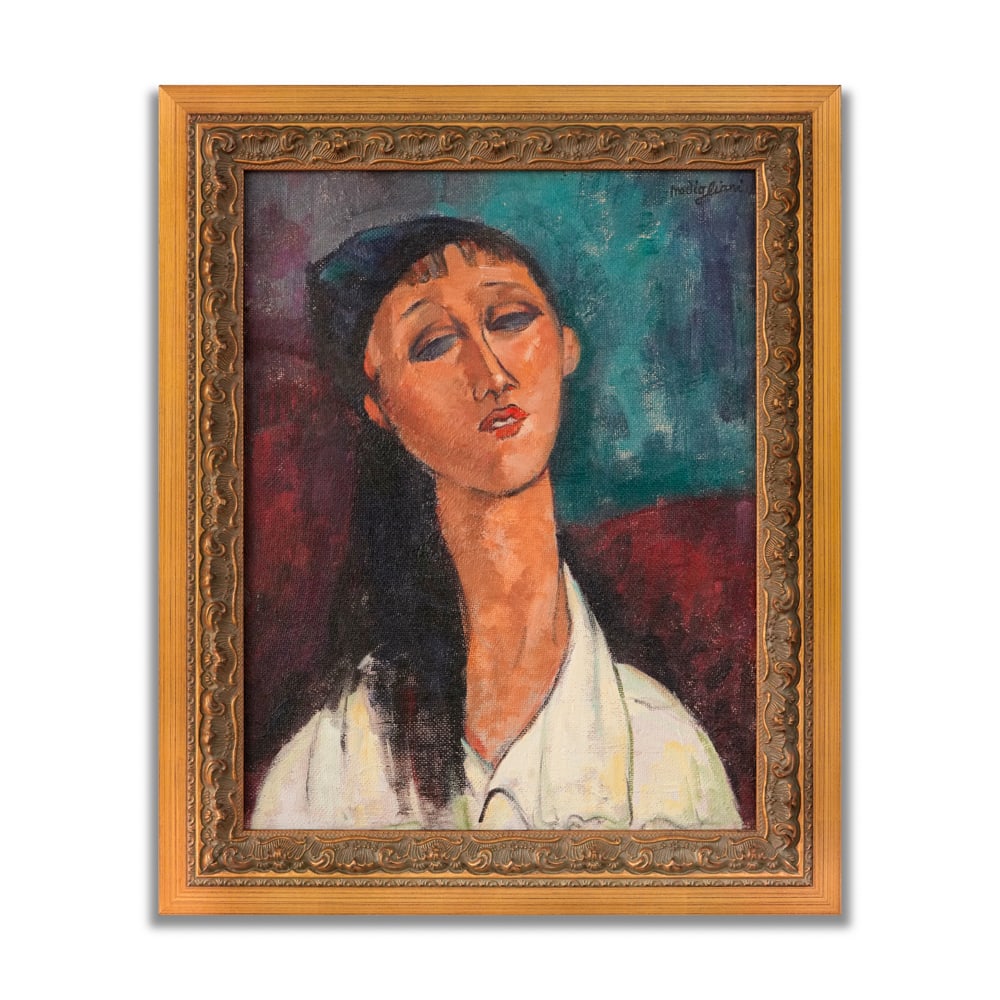 AMEDEO MODIGLIANI (1884-1920), OIL ON WOODEN PANEL (1 of 2)