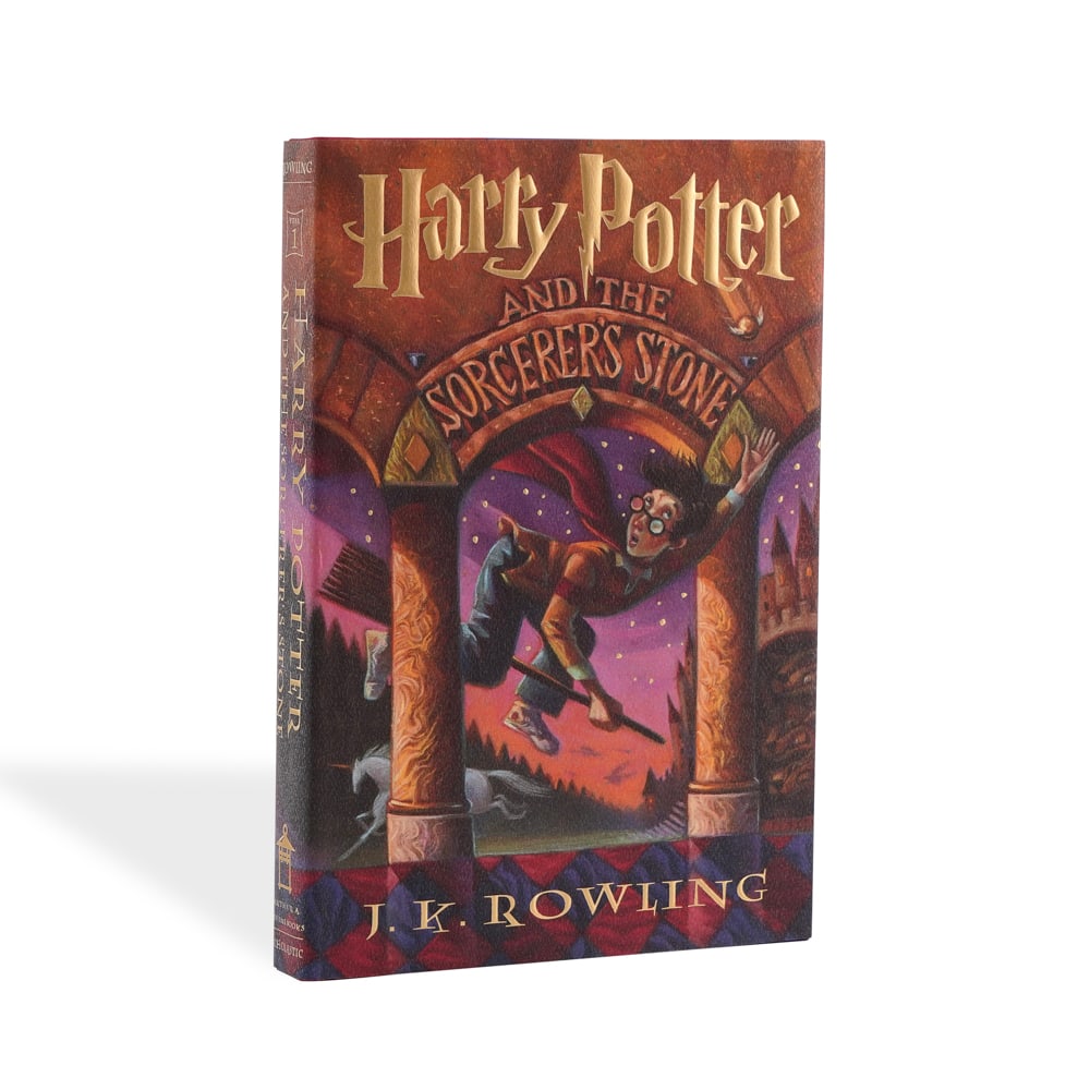 J.K. ROWLING SIGNED "HARRY POTTER AND THE SORCERER'S STONE" FIRST EDITION (1 of 5)