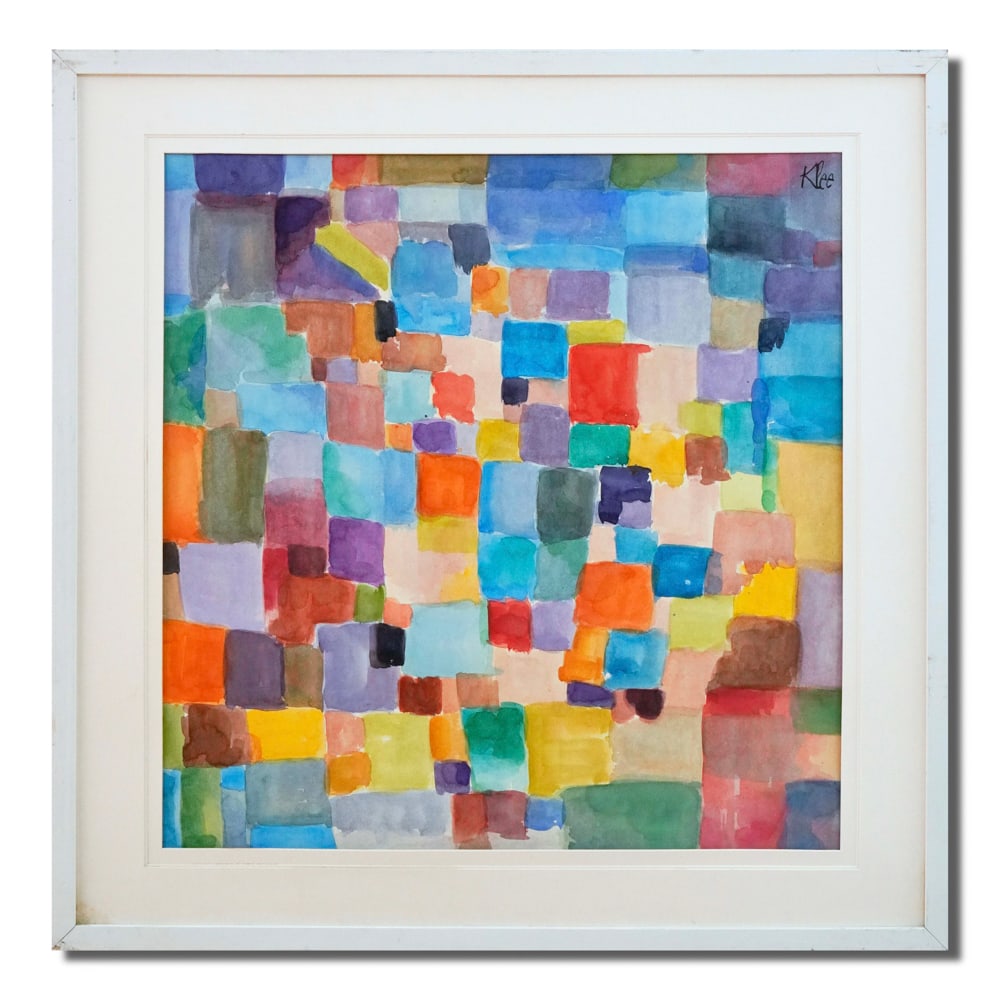 PAUL KLEE (1879-1940), WATERCOLOR ON PAPER (1 of 2)
