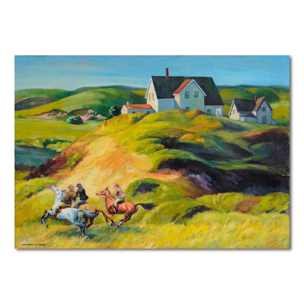 EDWARD HOPPER (1882-1967), OIL ON CANVAS (1 of 2)