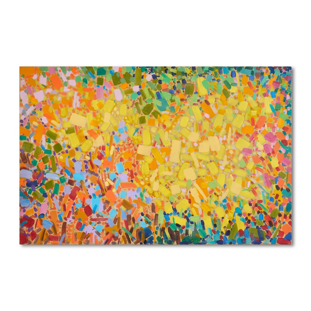 LYNNE DREXLER (1928-1999), OIL ON CANVAS: Signed (lower right) Image Dimensions: 124.5 cm x 81.3 cm (49 in x 32 in) Lynne Drexler (1928-1999) was a prominent American Abstract Expressionist artist who studied under Hans Hofmann and Robert Mot